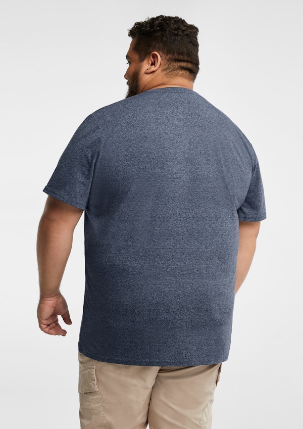 Blue Anthony Henley Tee