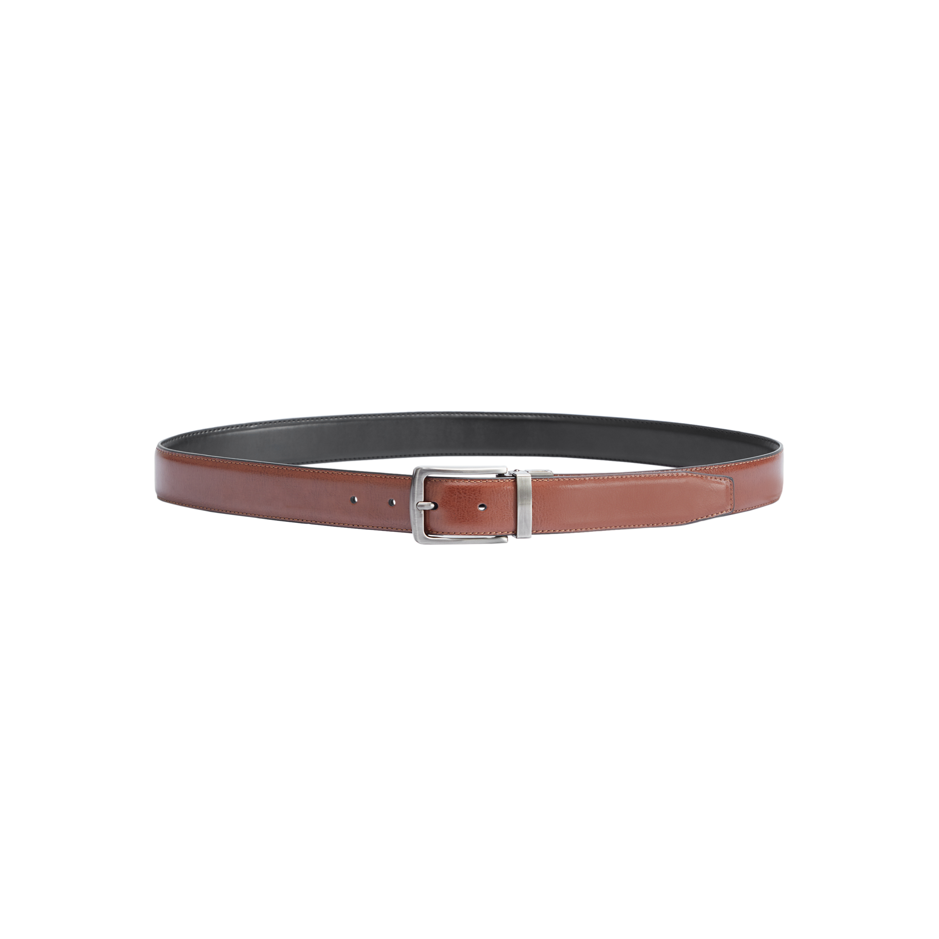 Black Tan Archer Reversible Belt