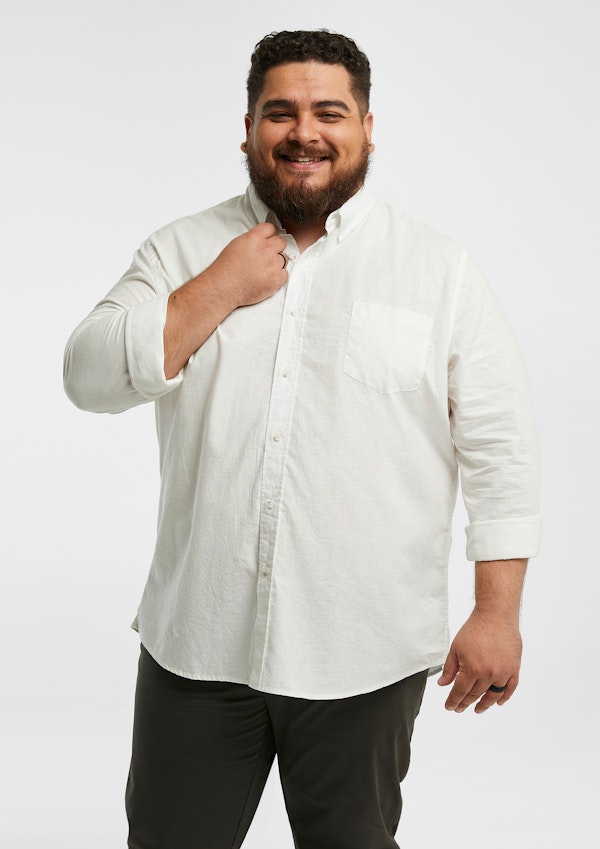 Albany Linen Blend Shirt