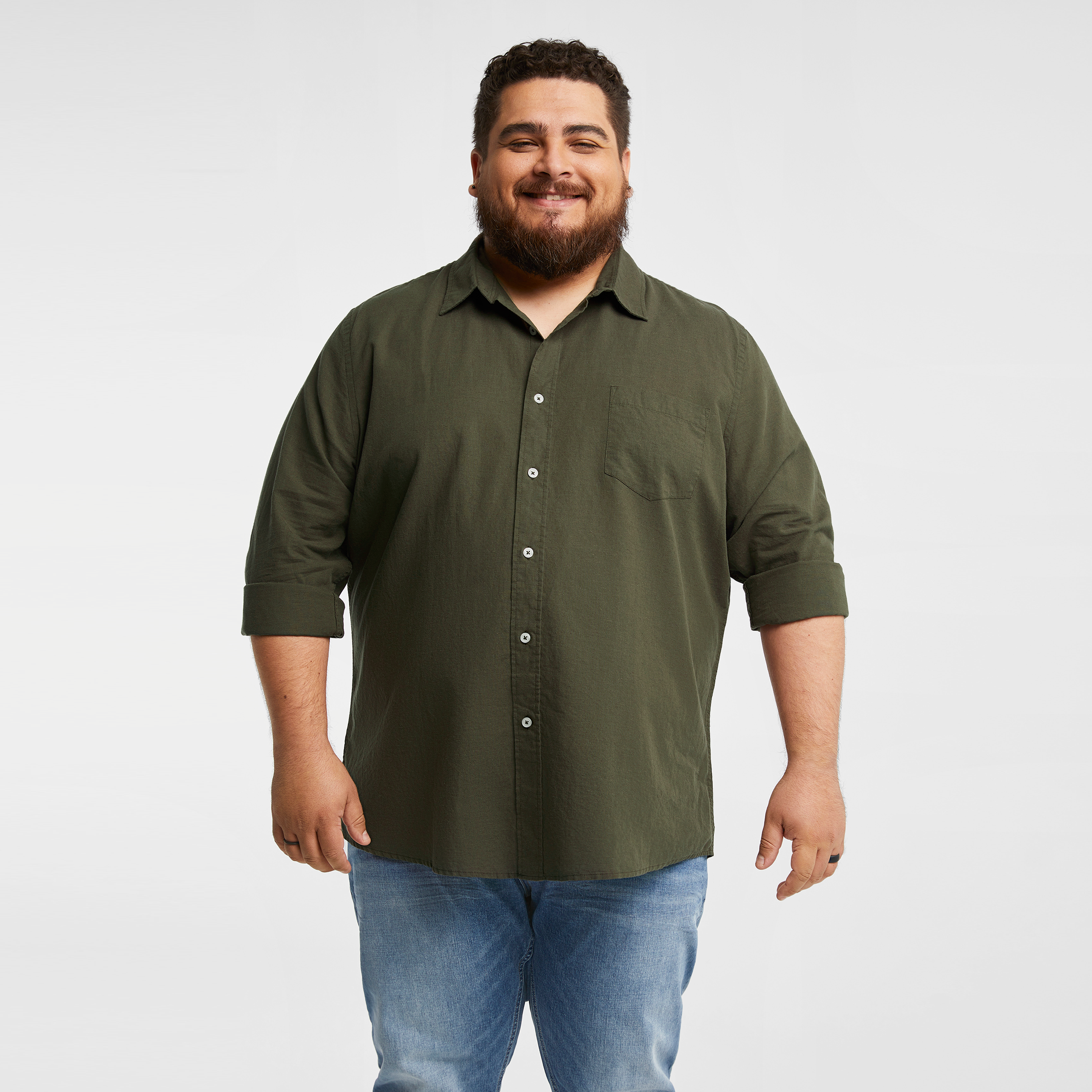 Albany Linen Blend Shirt