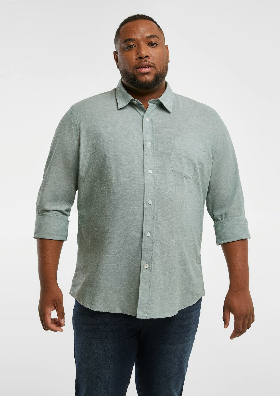 Albany Linen Blend Shirt