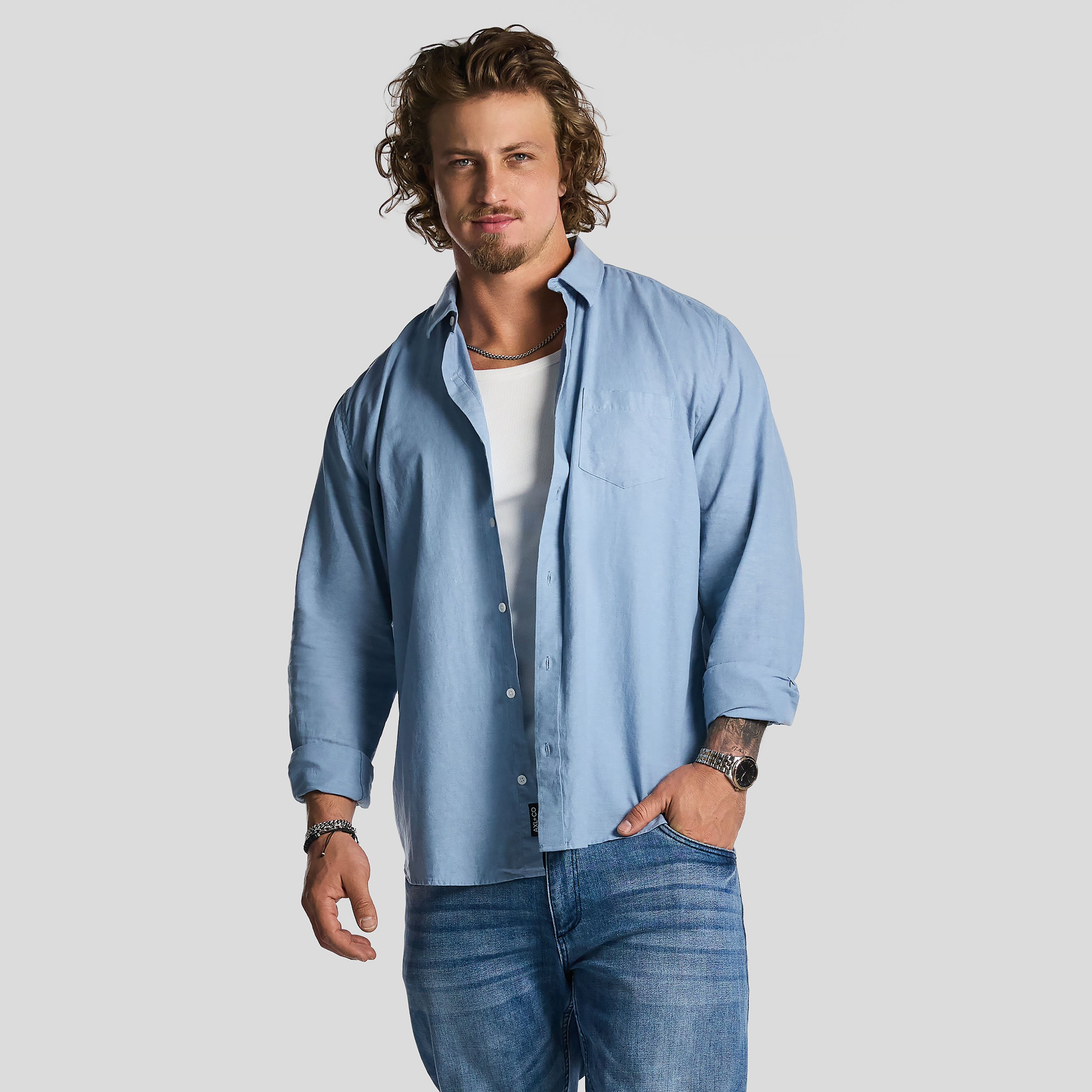 Albany Linen Blend Shirt