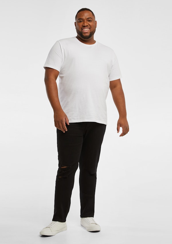 Zach Stretch Slim Ripped Jeans