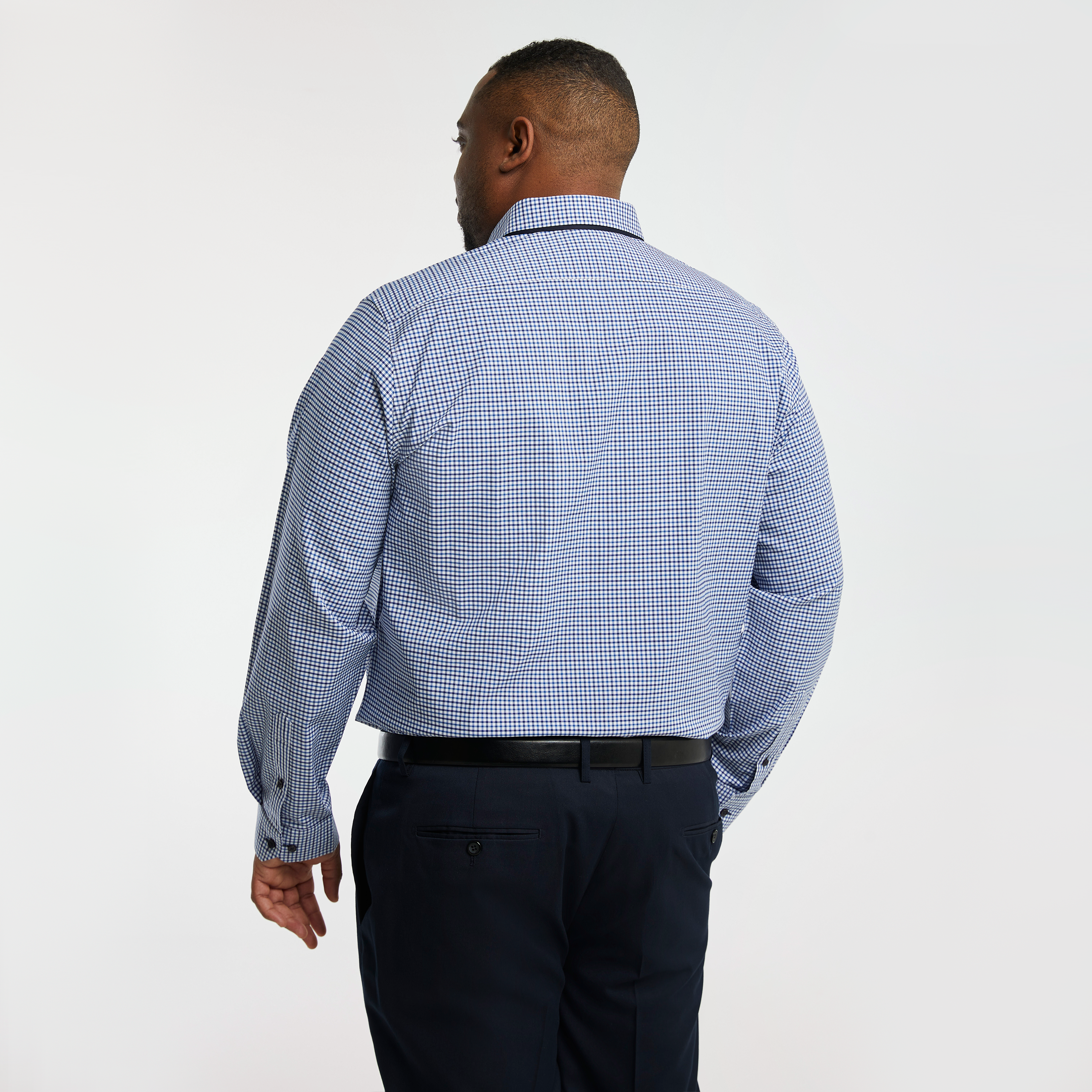 Blue Brighton Stretch Check Shirt
