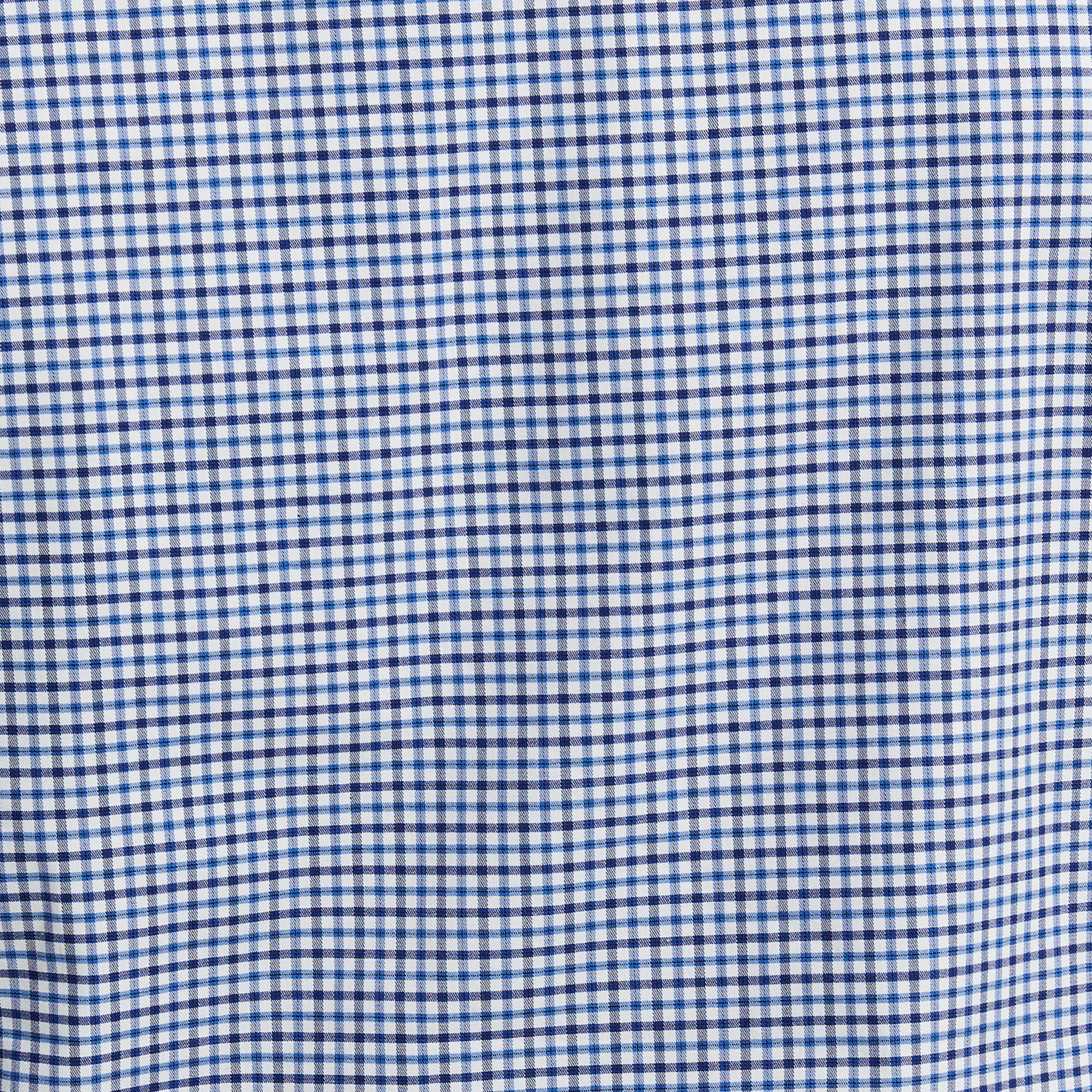 Blue Brighton Stretch Check Shirt