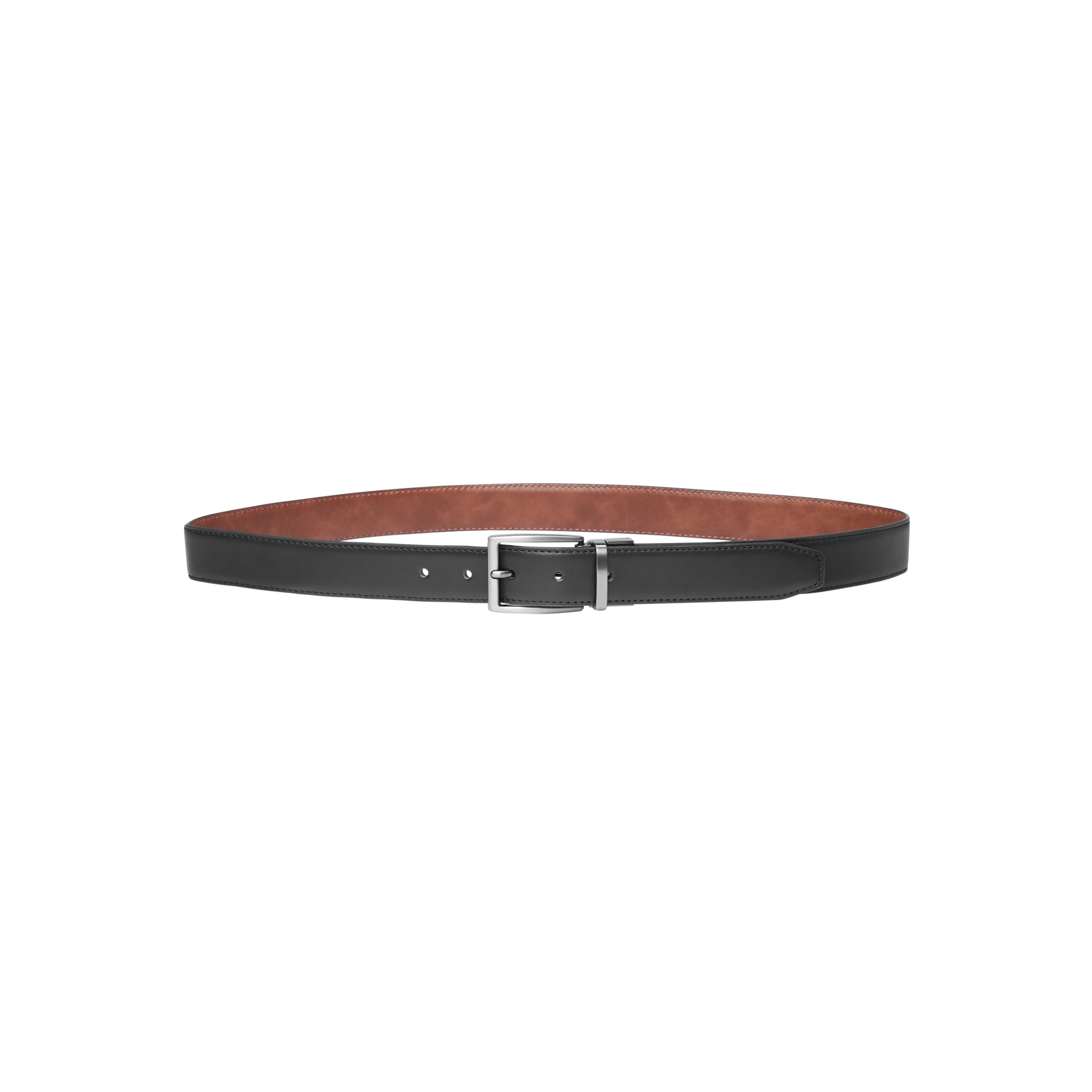Black Tan Billy Reversible Belt