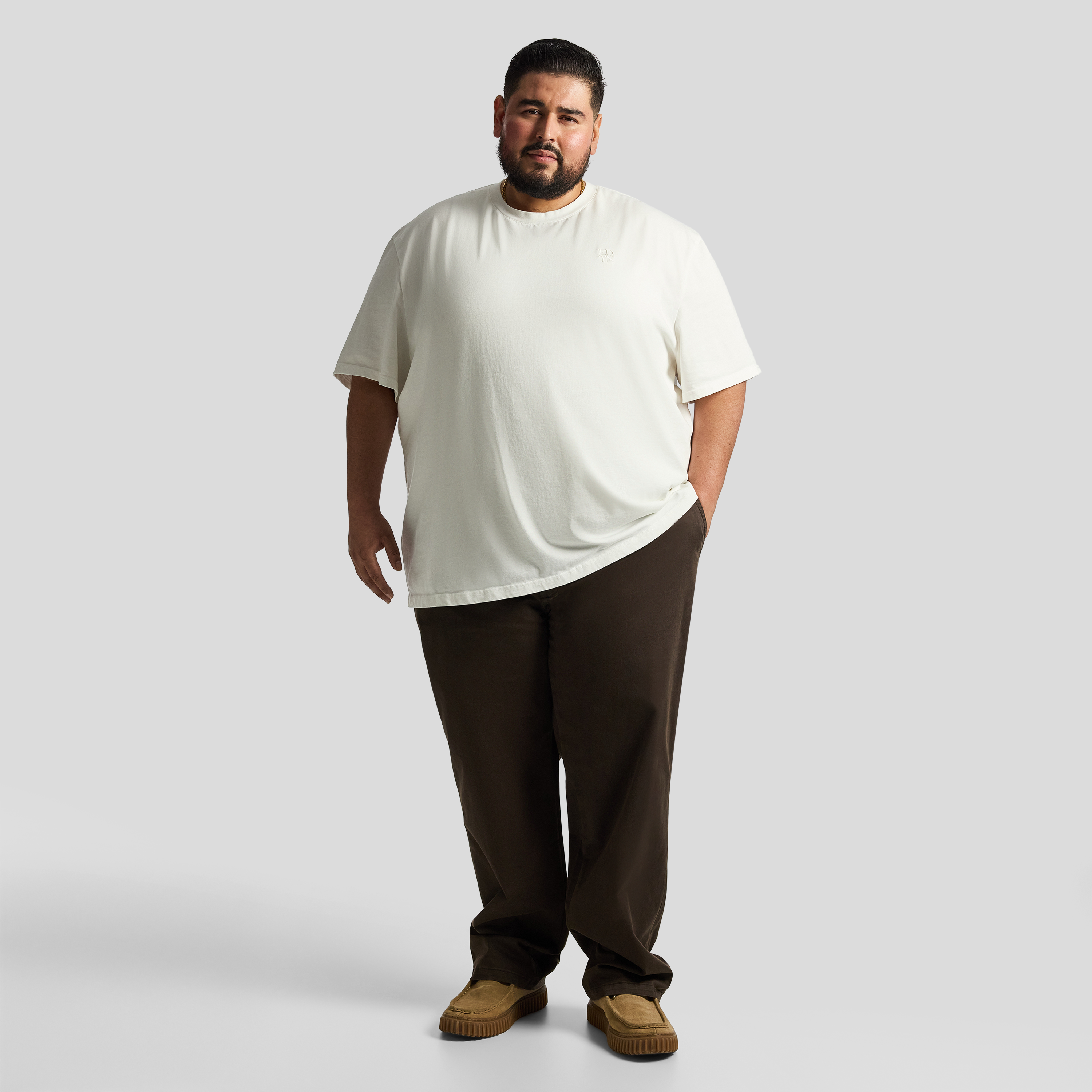 Dark Brown Hastings Straight Leg Chinos