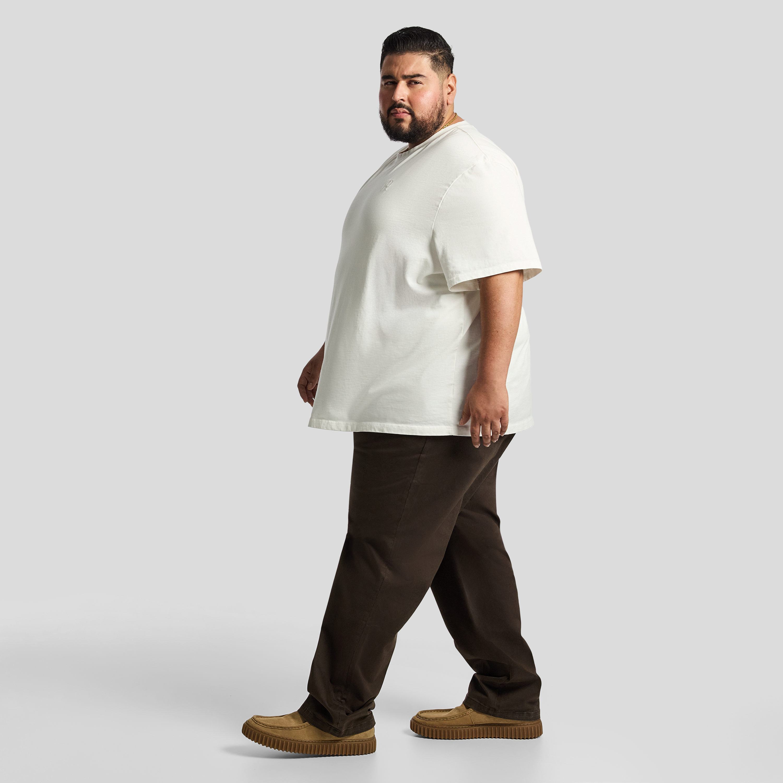 Dark Brown Hastings Straight Leg Chinos