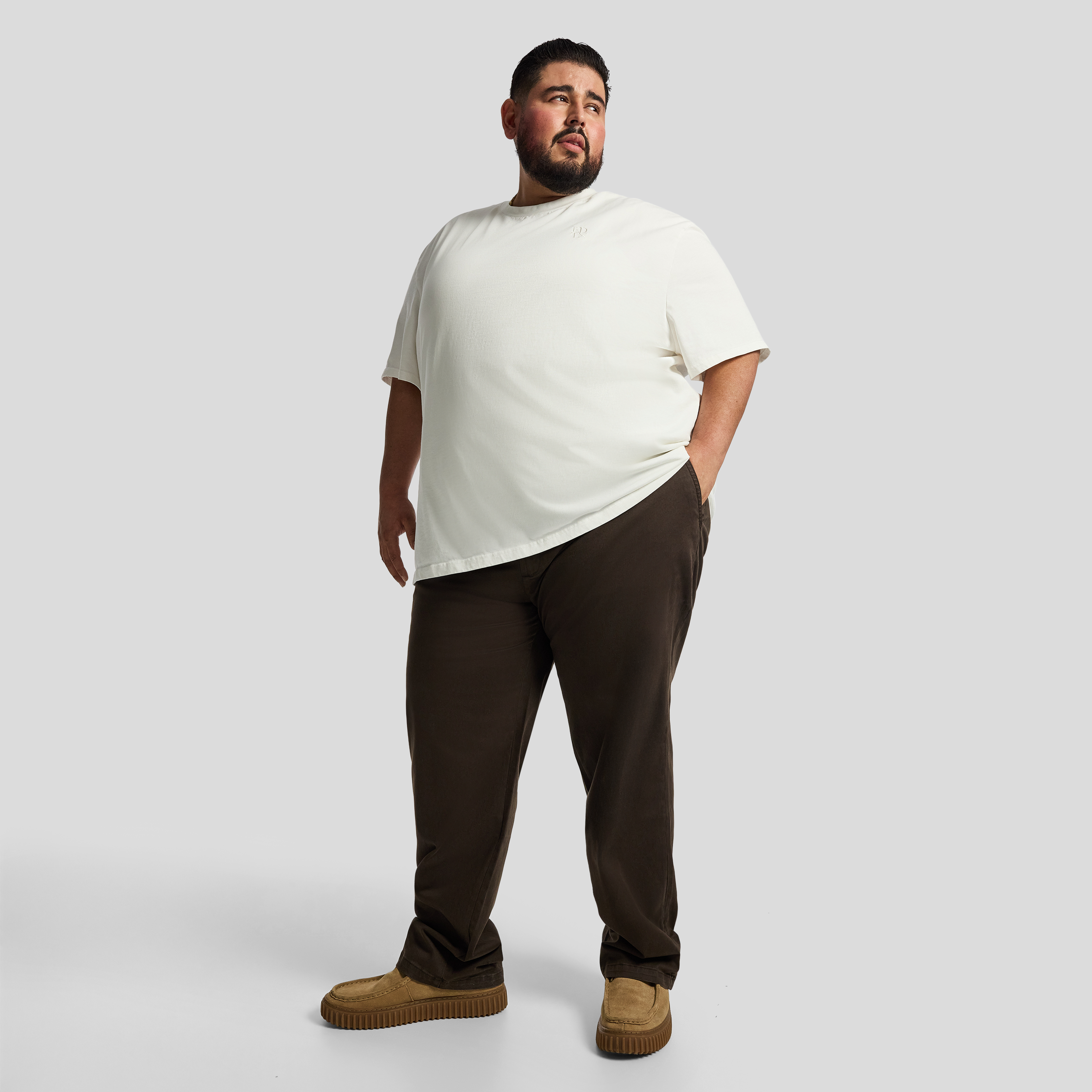 Dark Brown Hastings Straight Leg Chinos