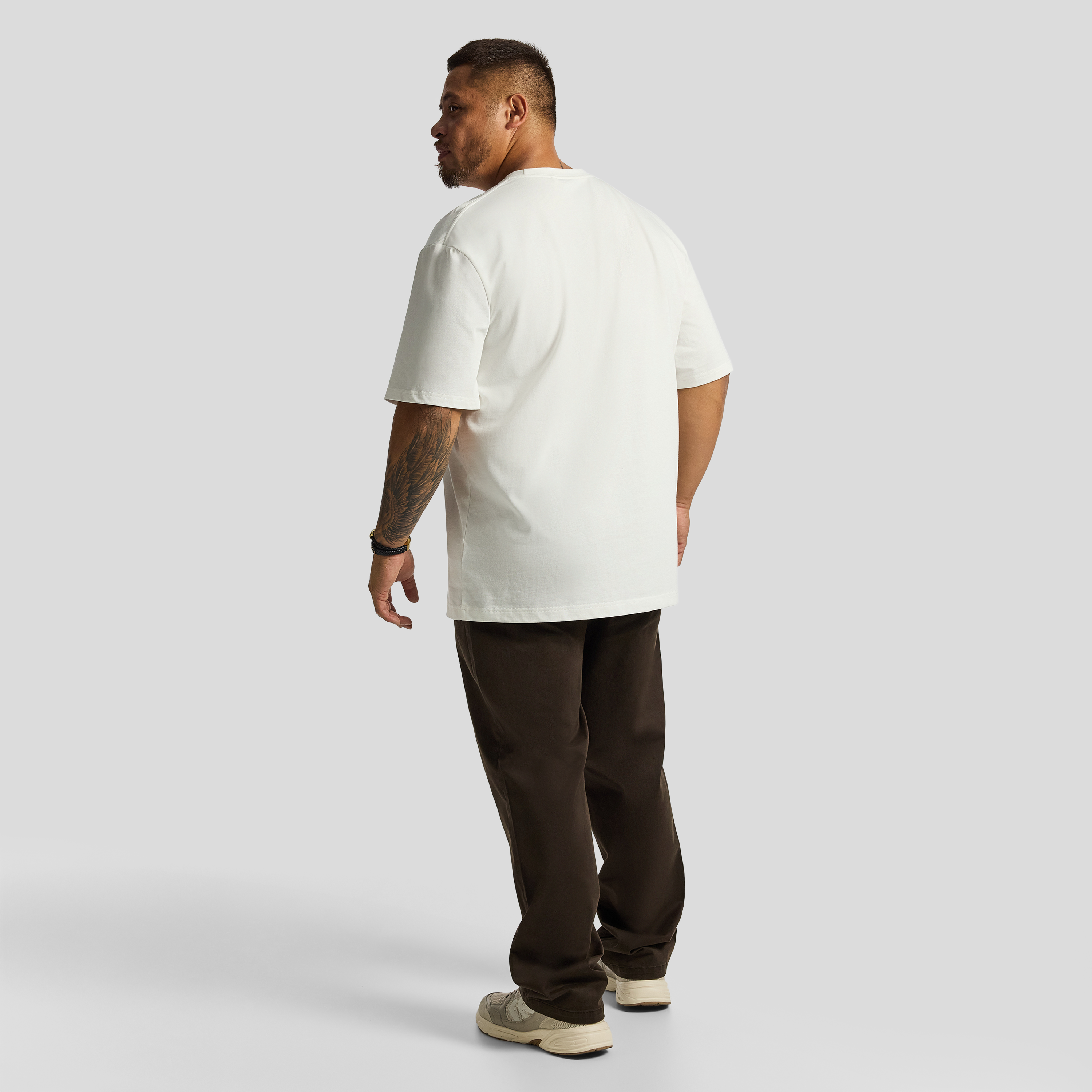 Dark Brown Hastings Straight Leg Chinos