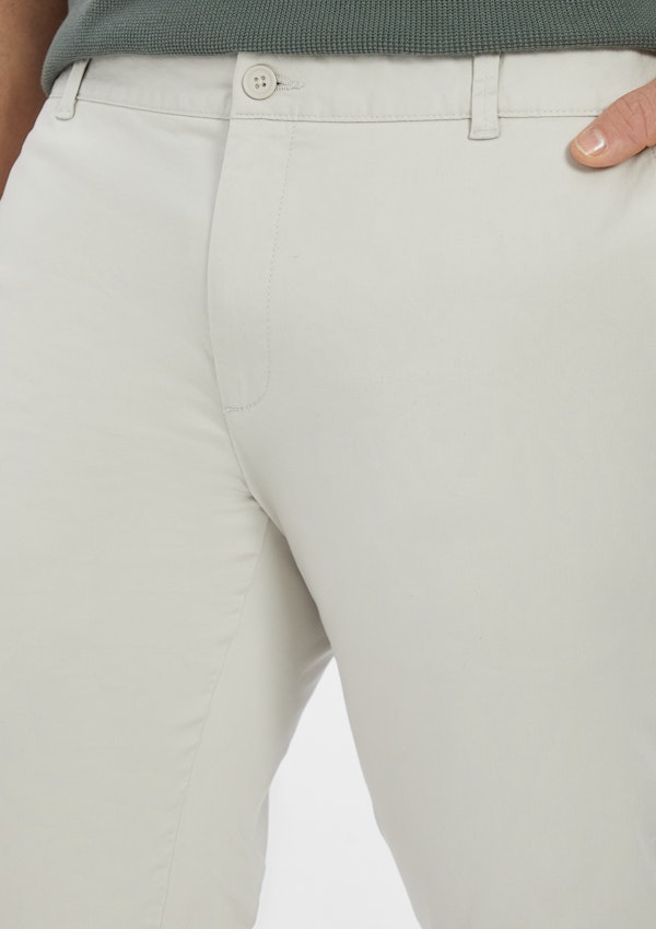Ice Grey Hastings Straight Leg Chinos