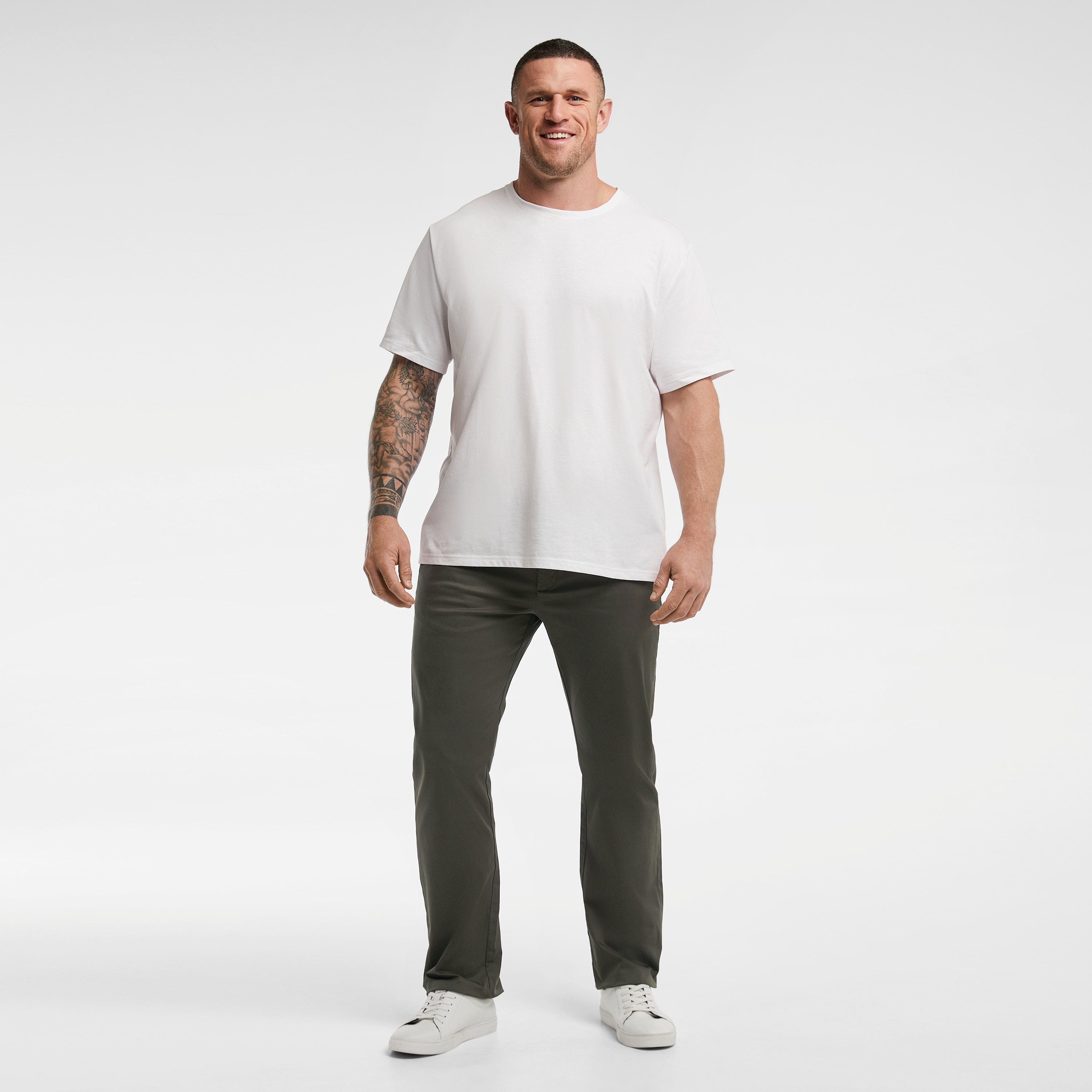 Olive Hastings Straight Leg Chinos