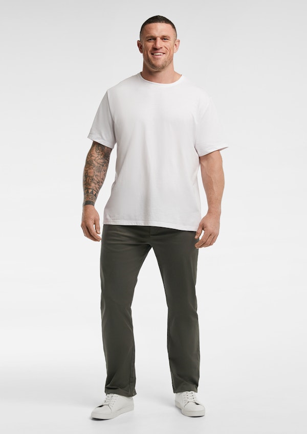 Olive Hastings Straight Leg Chinos