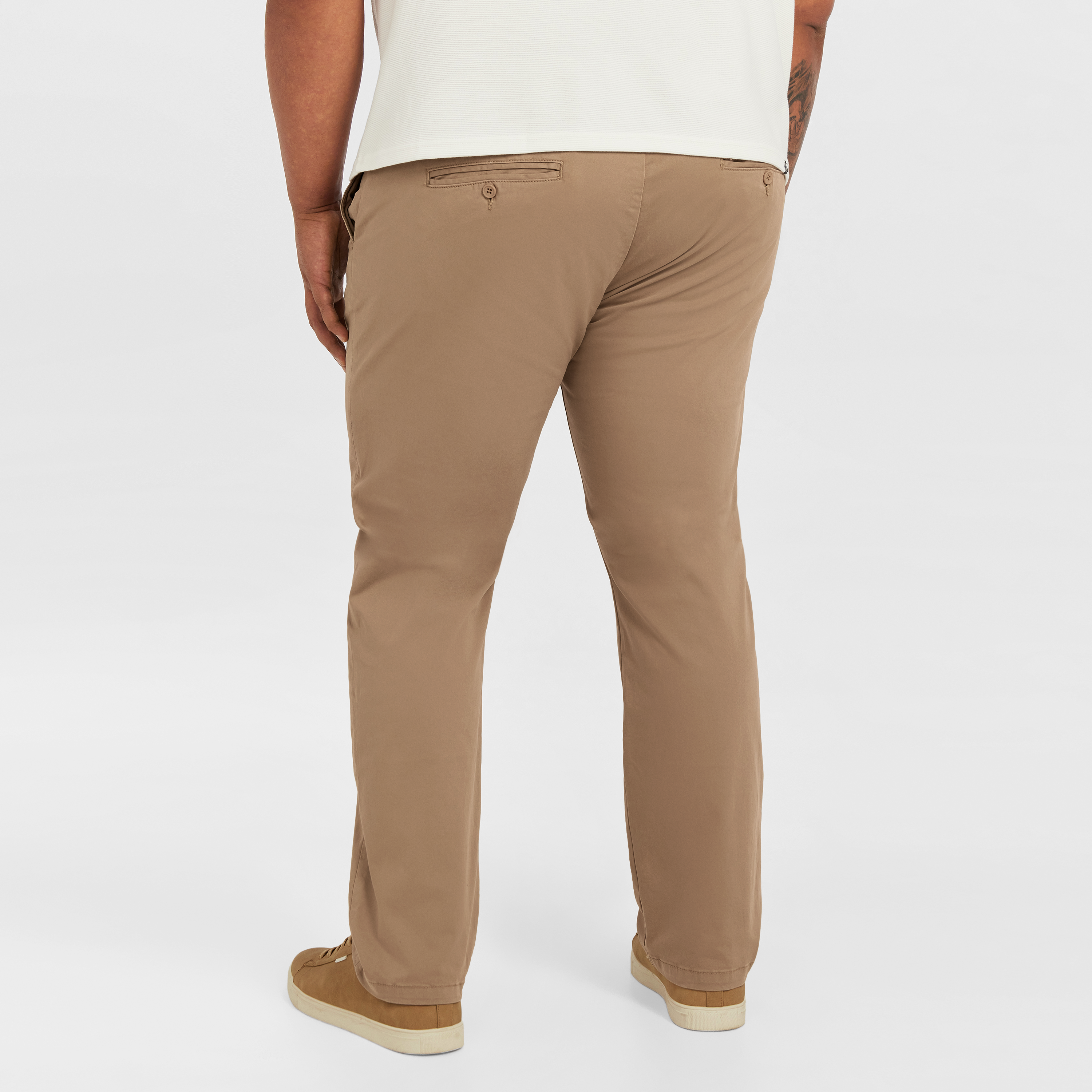 Sand Hastings Straight Leg Chinos