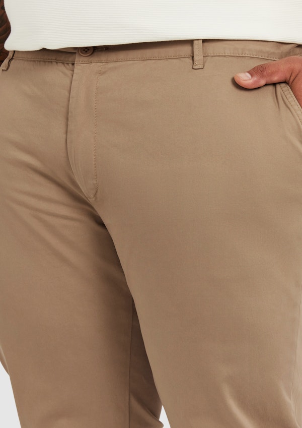 Sand Hastings Straight Leg Chinos