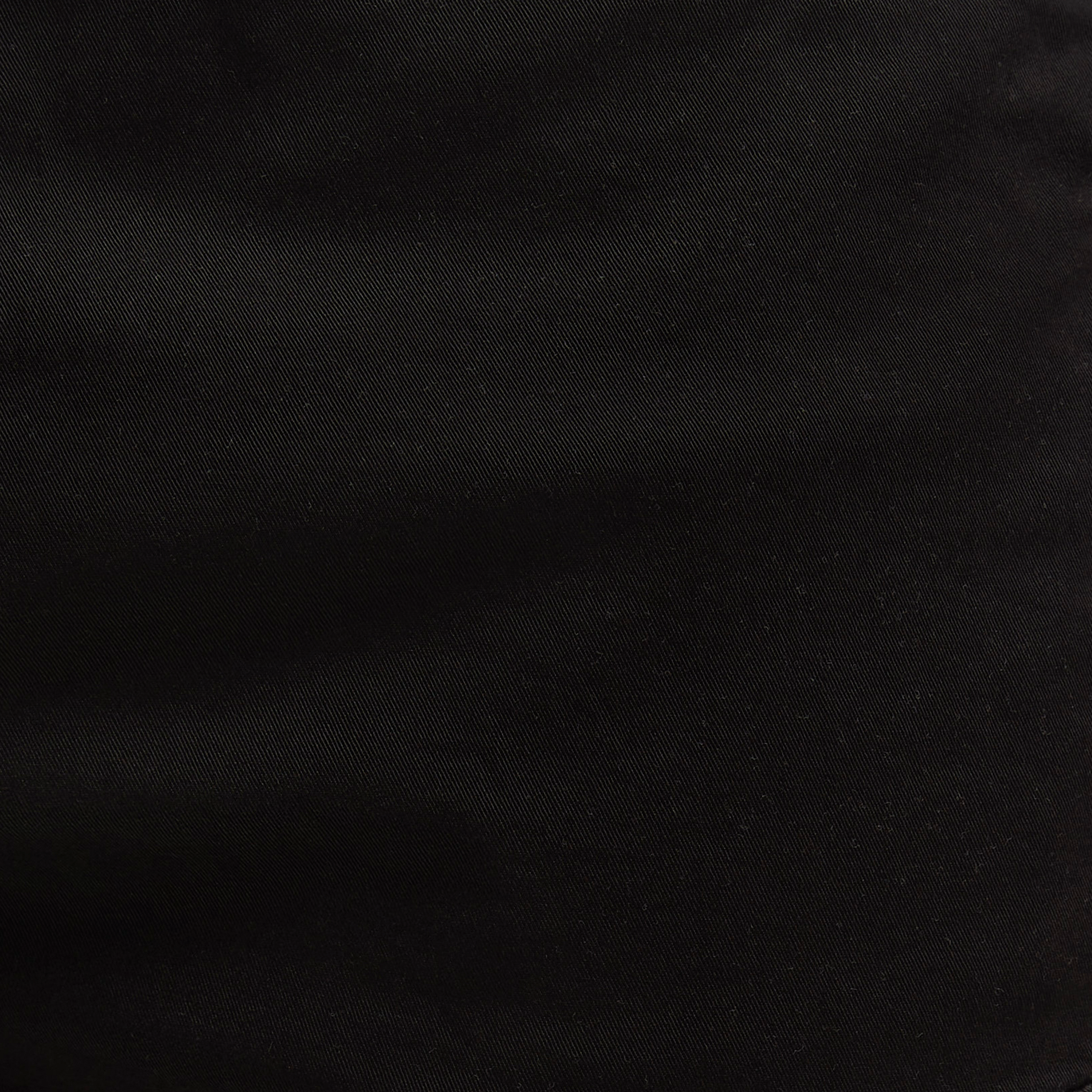 Black Coberg Cuffed Cargo Pants