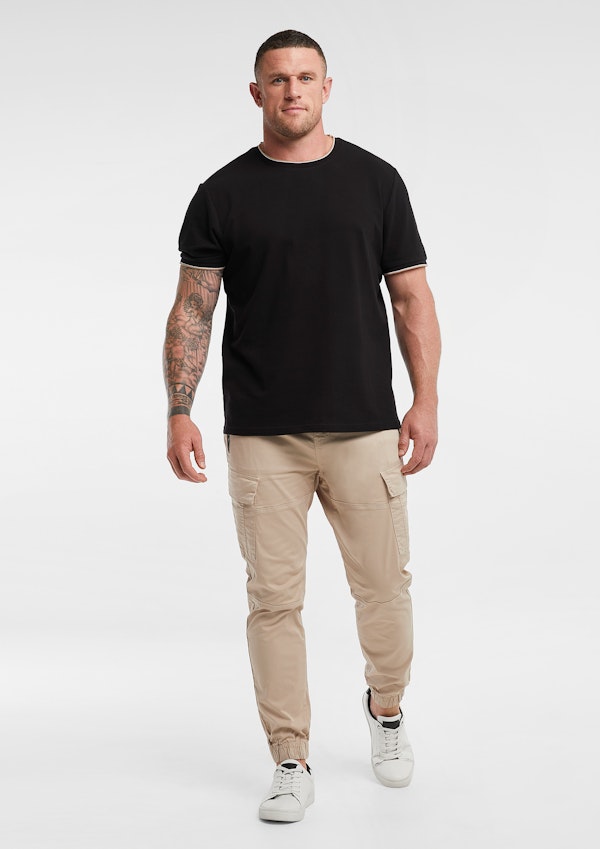 Coberg Cuffed Cargo Pants