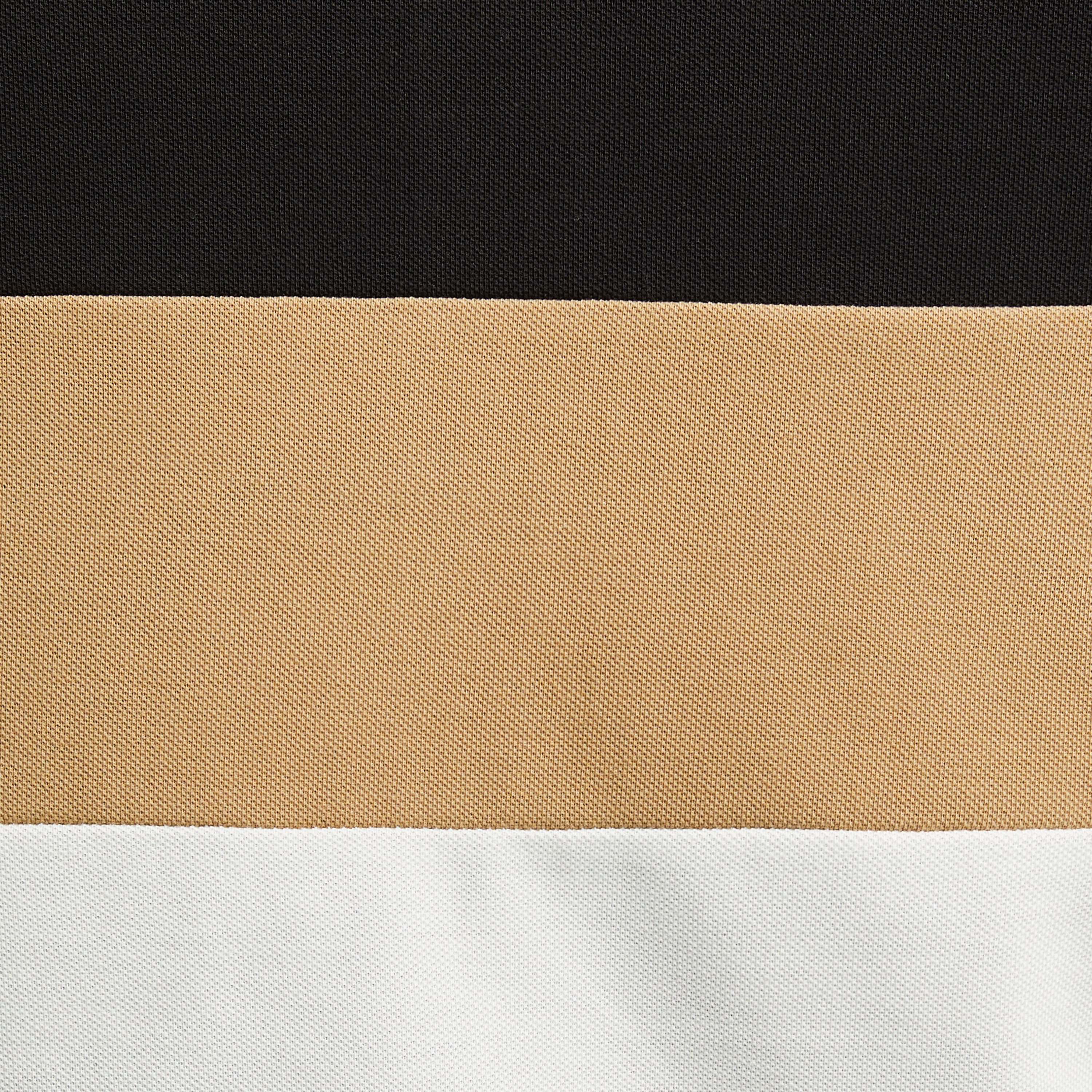 Camel David Colour Block Polo Shirt