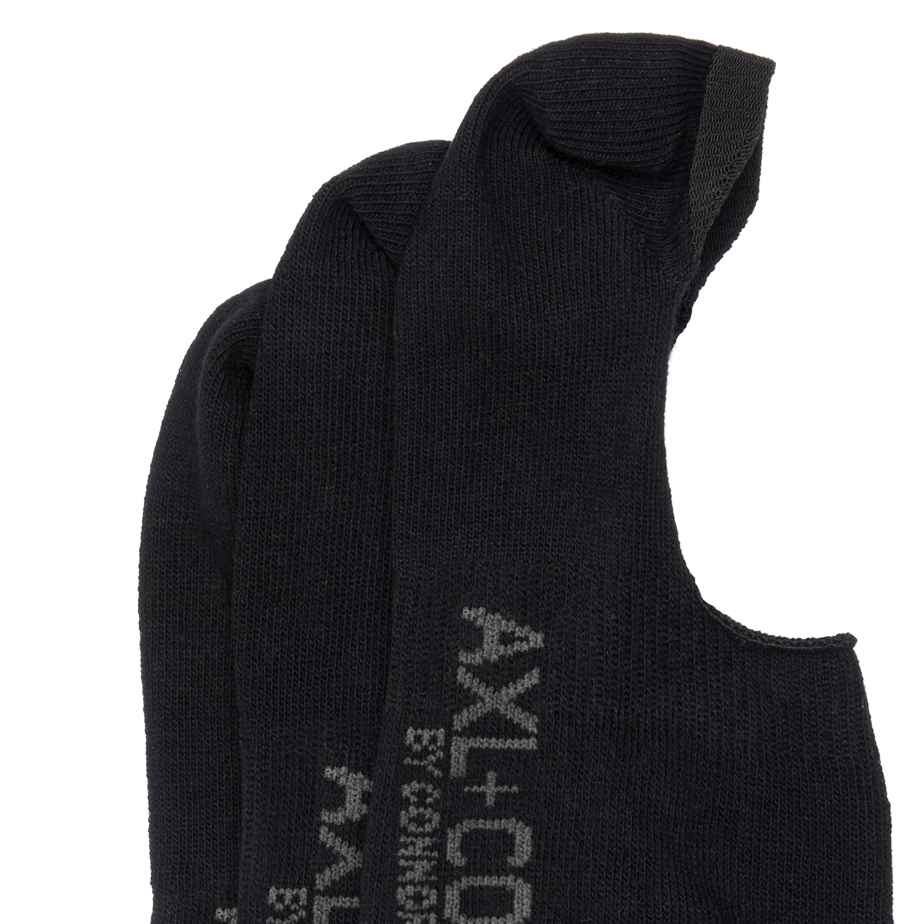 Black 3 Pk Invisible Cruise Socks