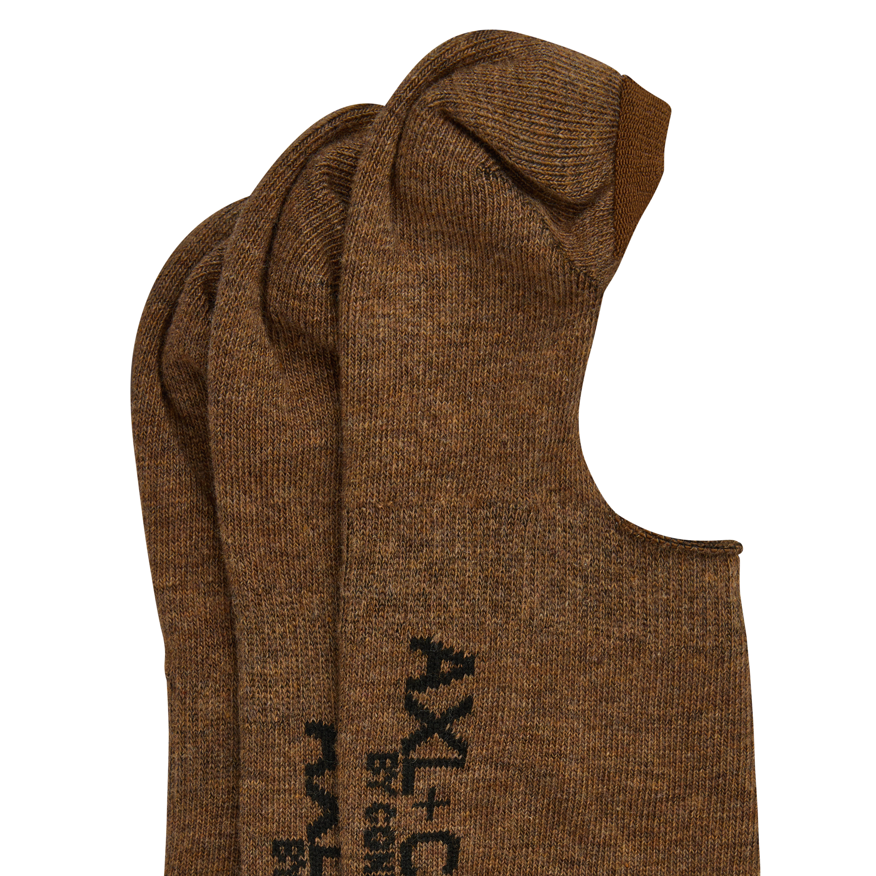 Taupe 3 Pk Invisible Cruise Socks