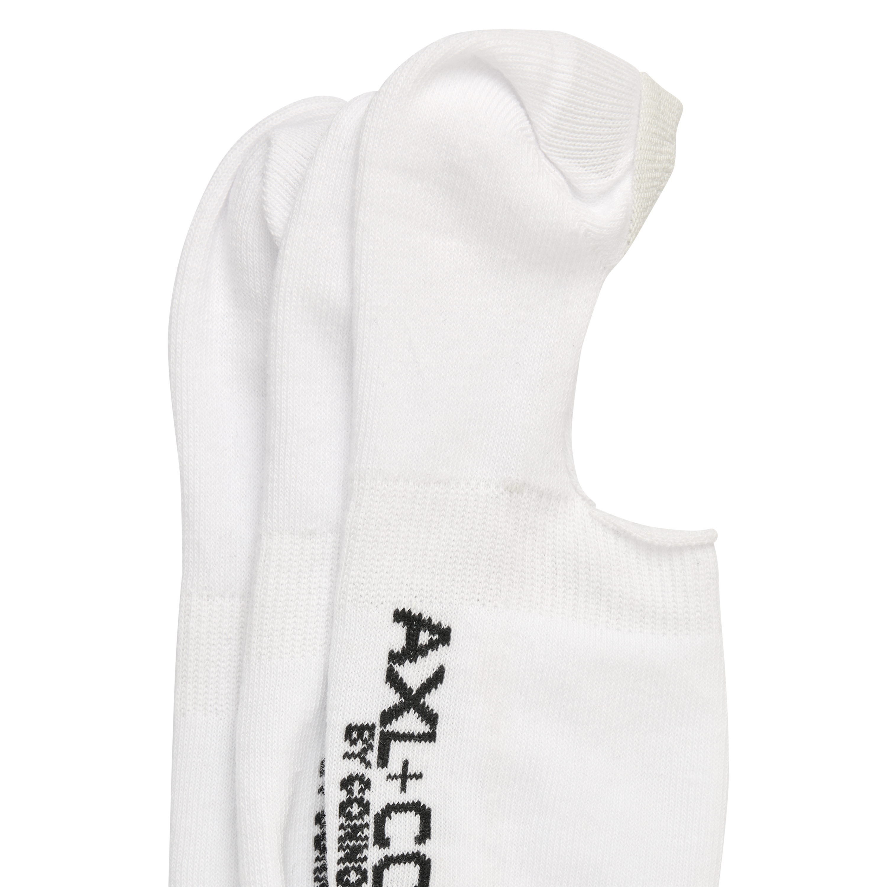White 3 Pk Invisible Cruise Socks