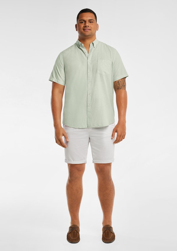 Albany Linen Blend Shirt