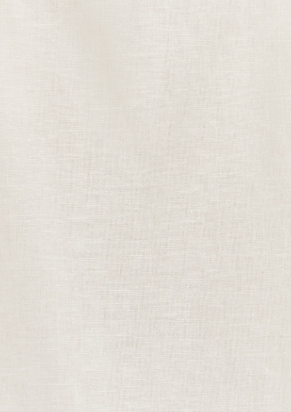 Off White Albany Linen Blend Shirt