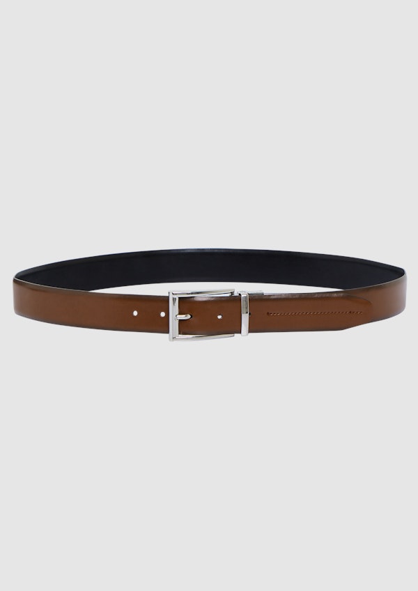 Black Tan Alexi Reversible Belt
