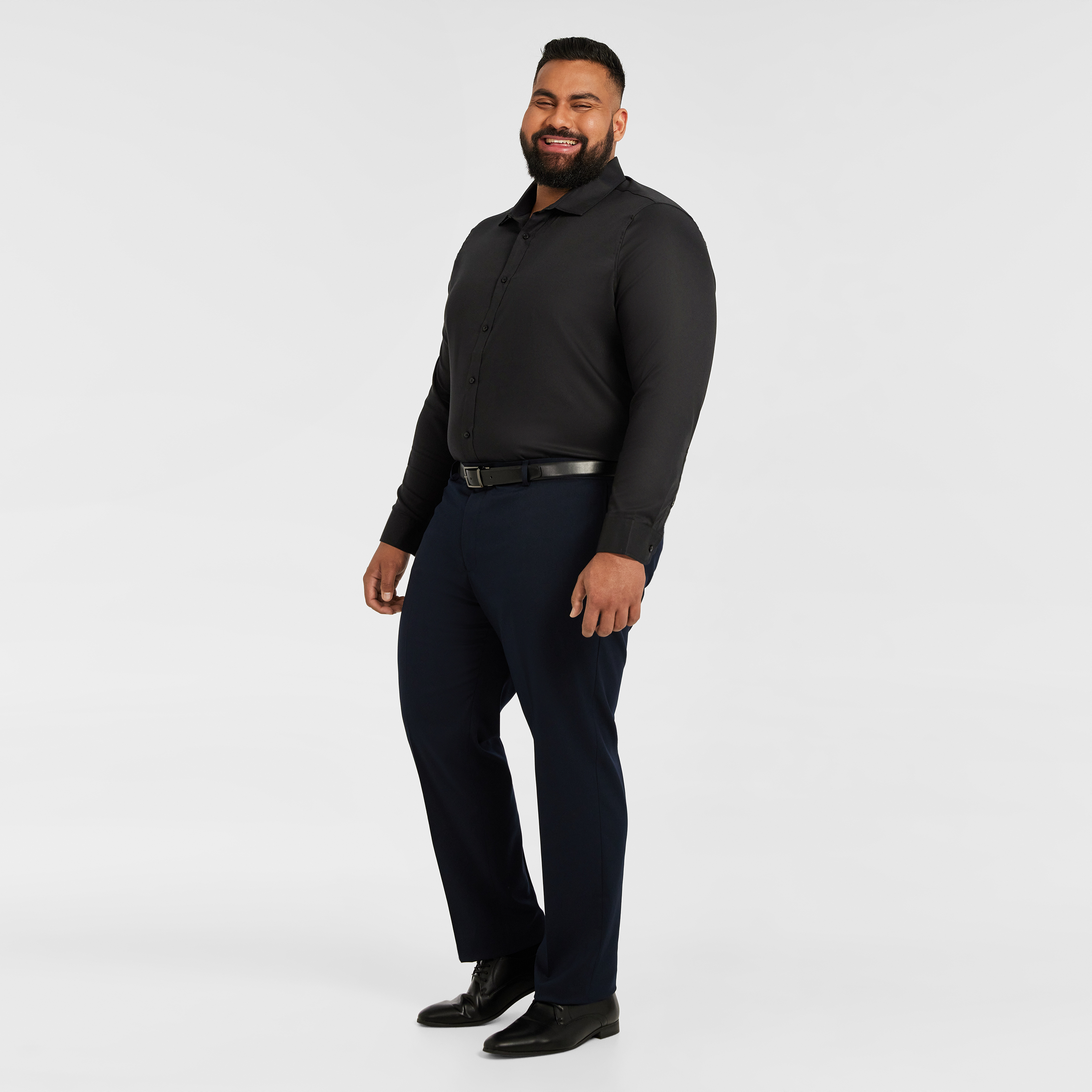 Black London Classic Dress Shirt