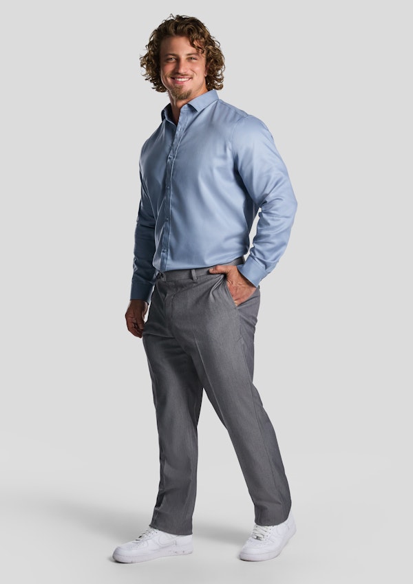 Mid Blue London Classic Dress Shirt