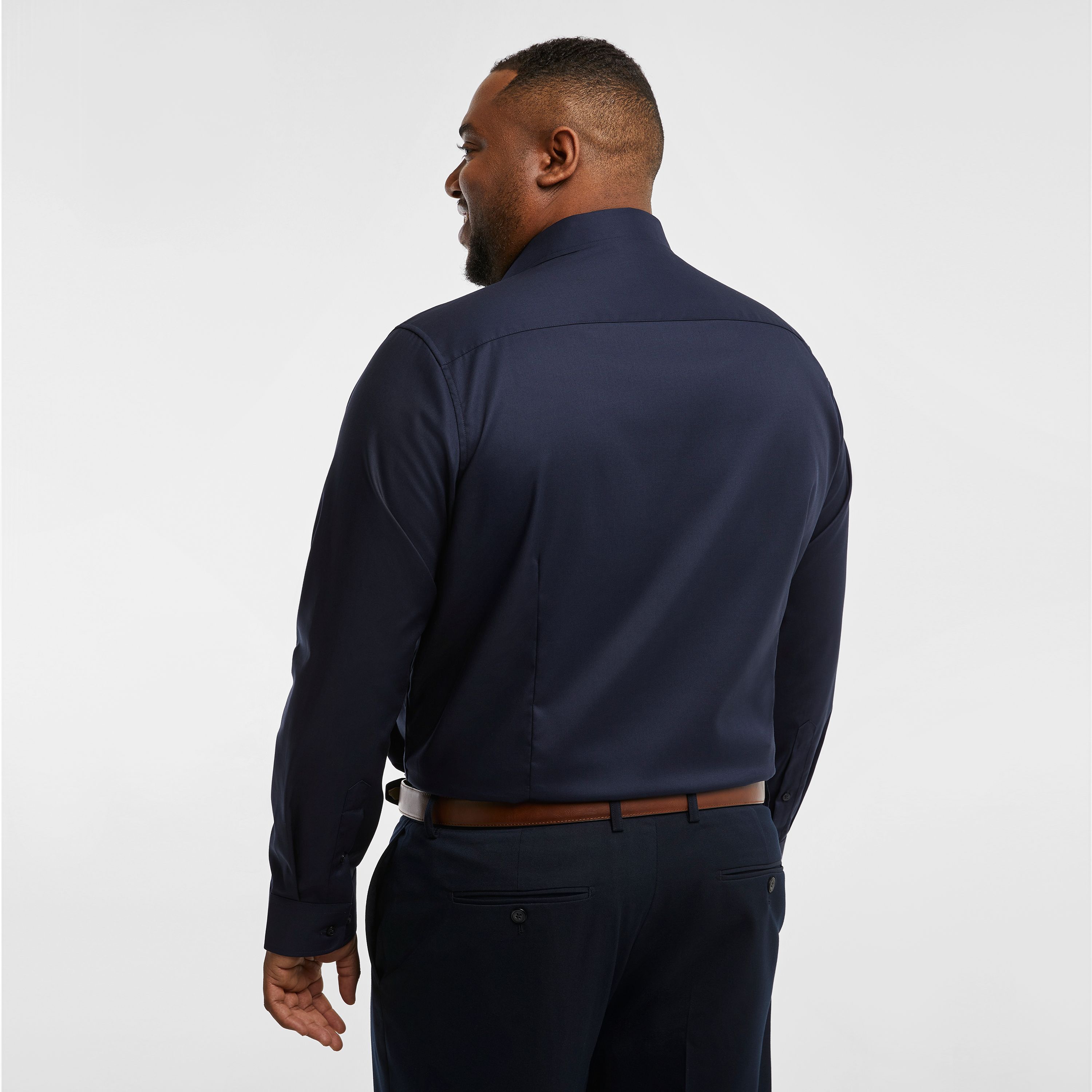 Navy London Classic Dress Shirt