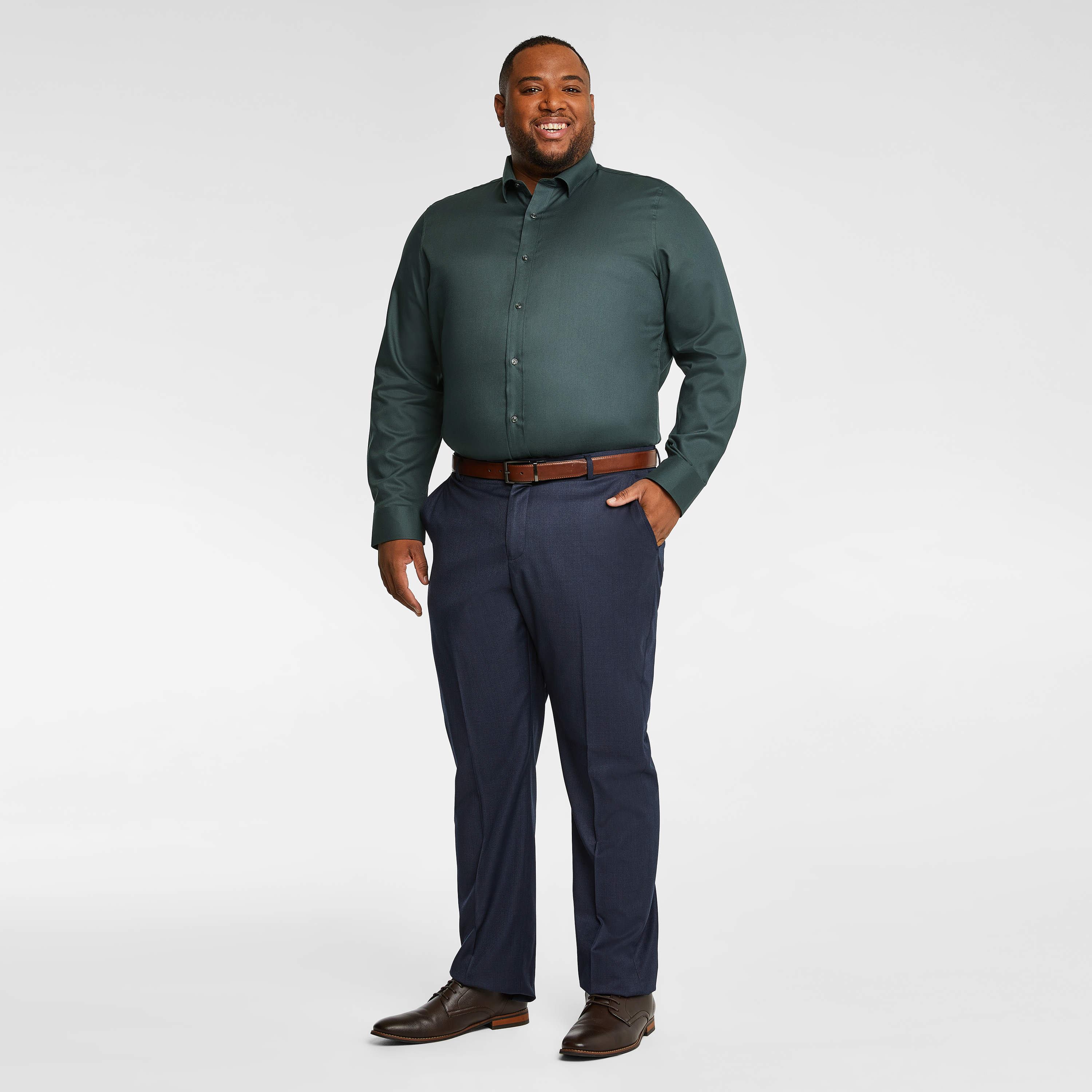 Petrol Green London Classic Dress Shirt