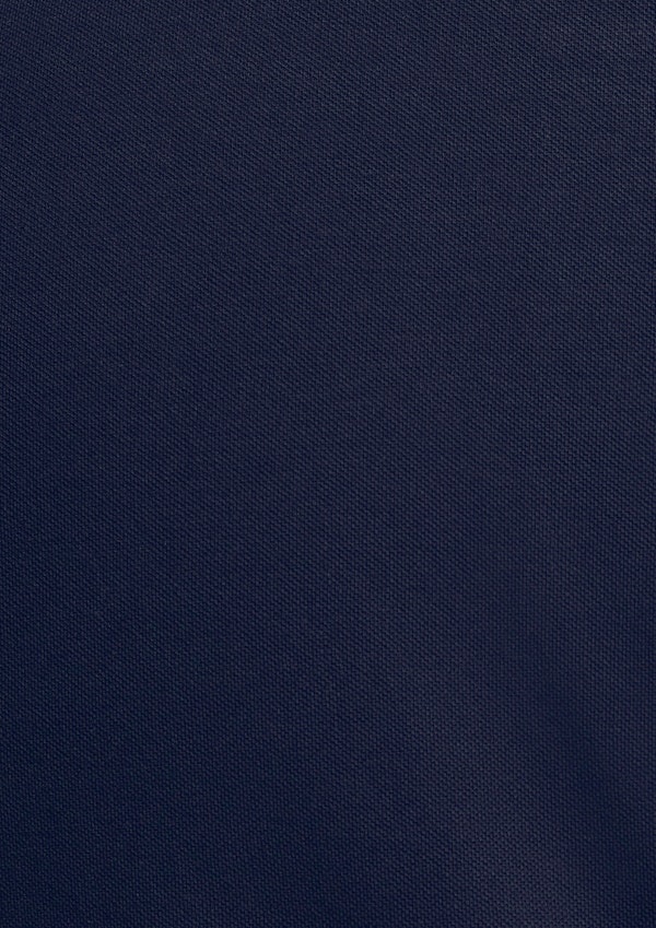 Navy Judson Cotton Blend Polo Shirt
