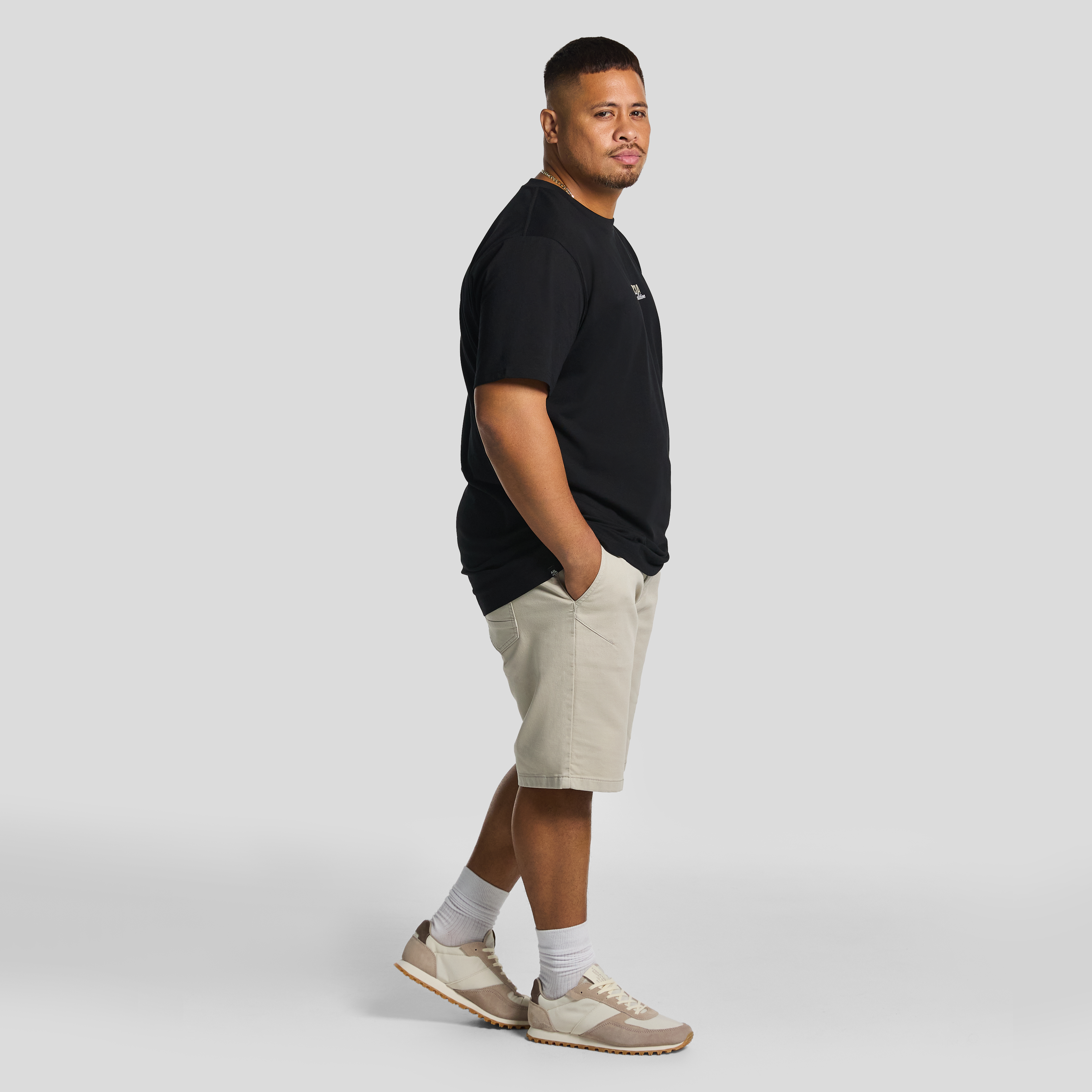 Stone Ellis Elastic Waist Shorts