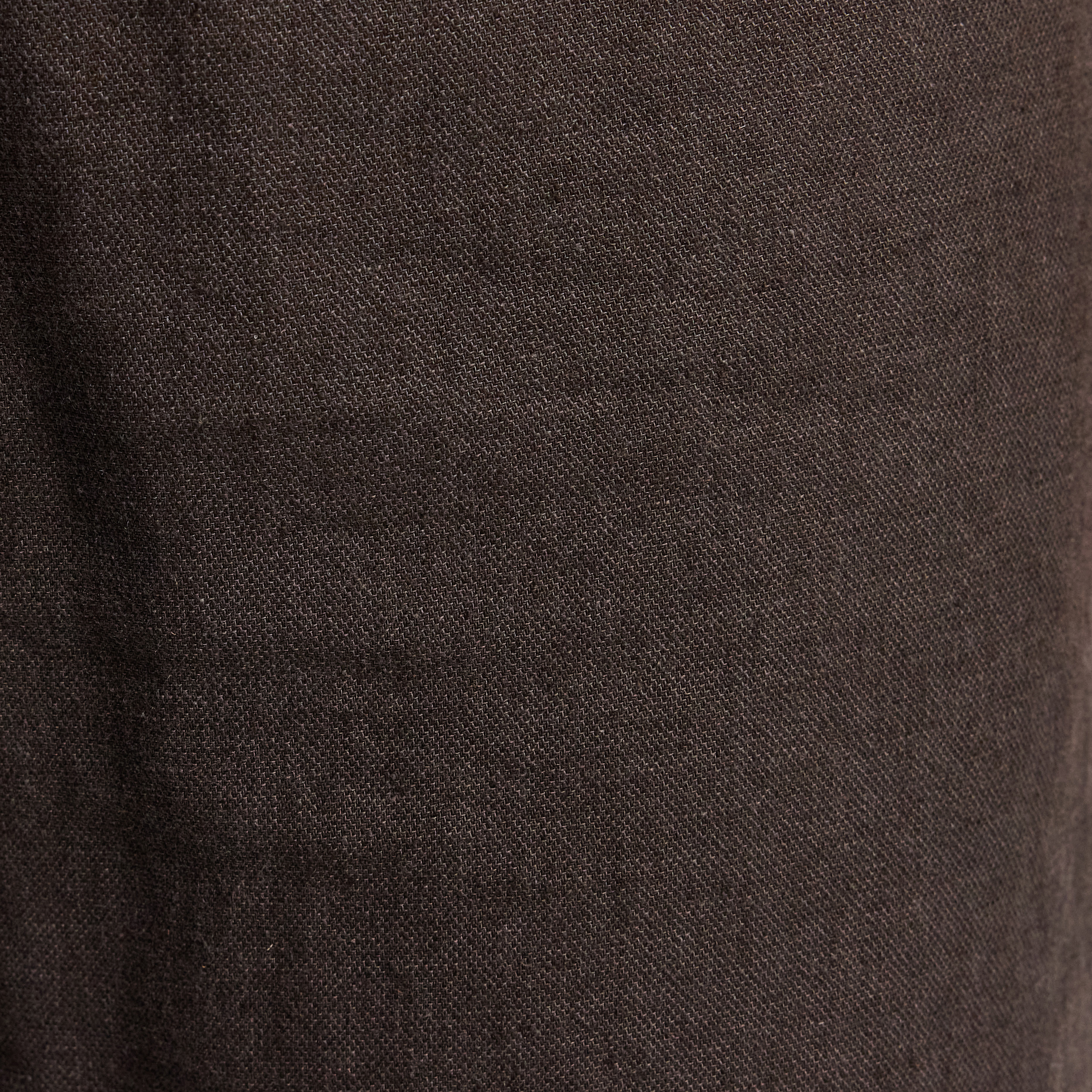 Chocolate Cheston Linen Blend Shorts