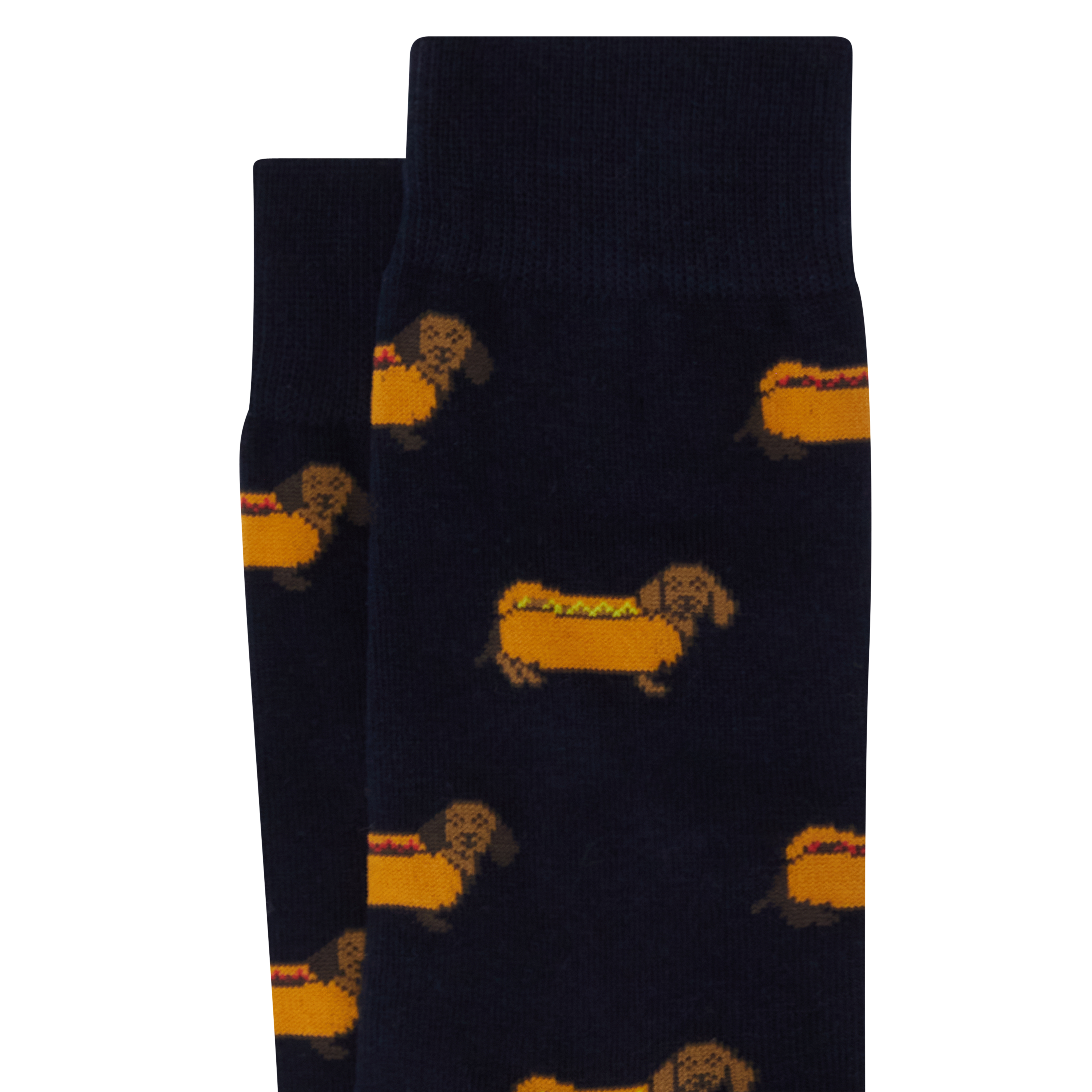 Ink Sausage Dog Casual Socks
