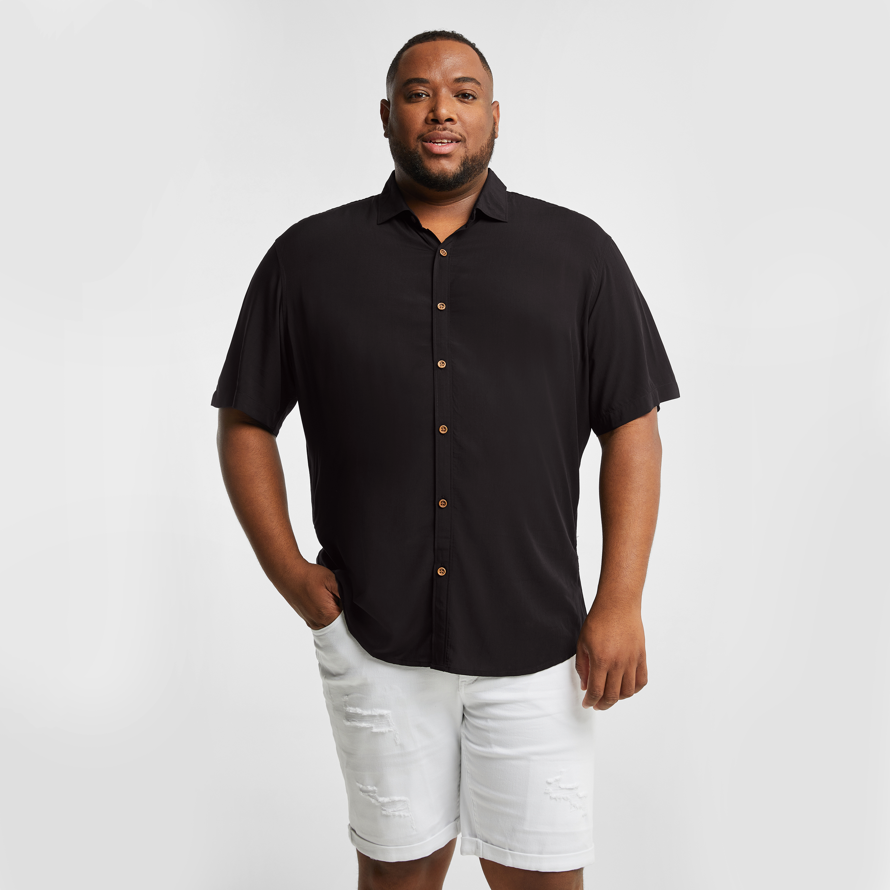 Dom Short Sleeve Viscose Shirt