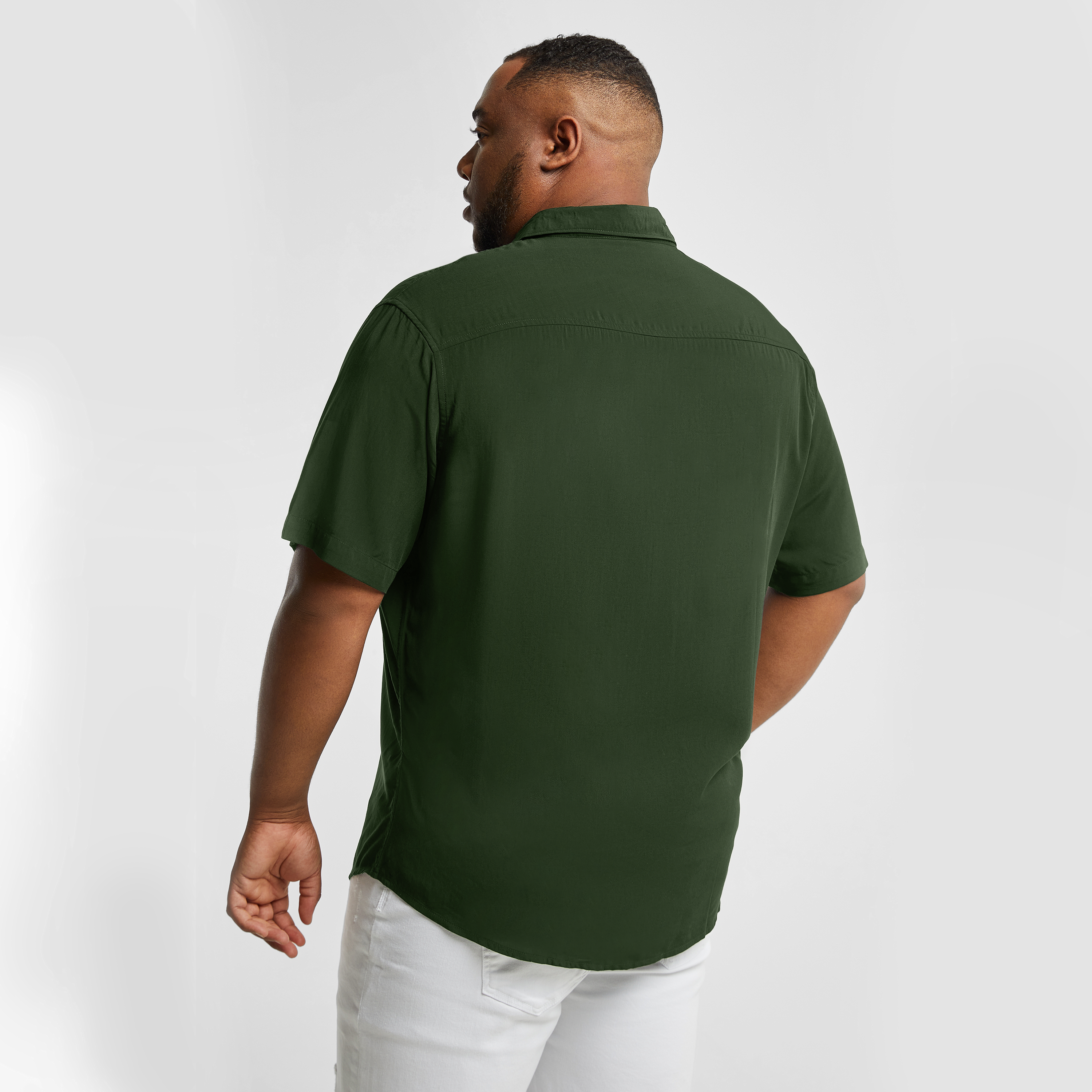 Military Dom Short Sleeve Viscose Shirt