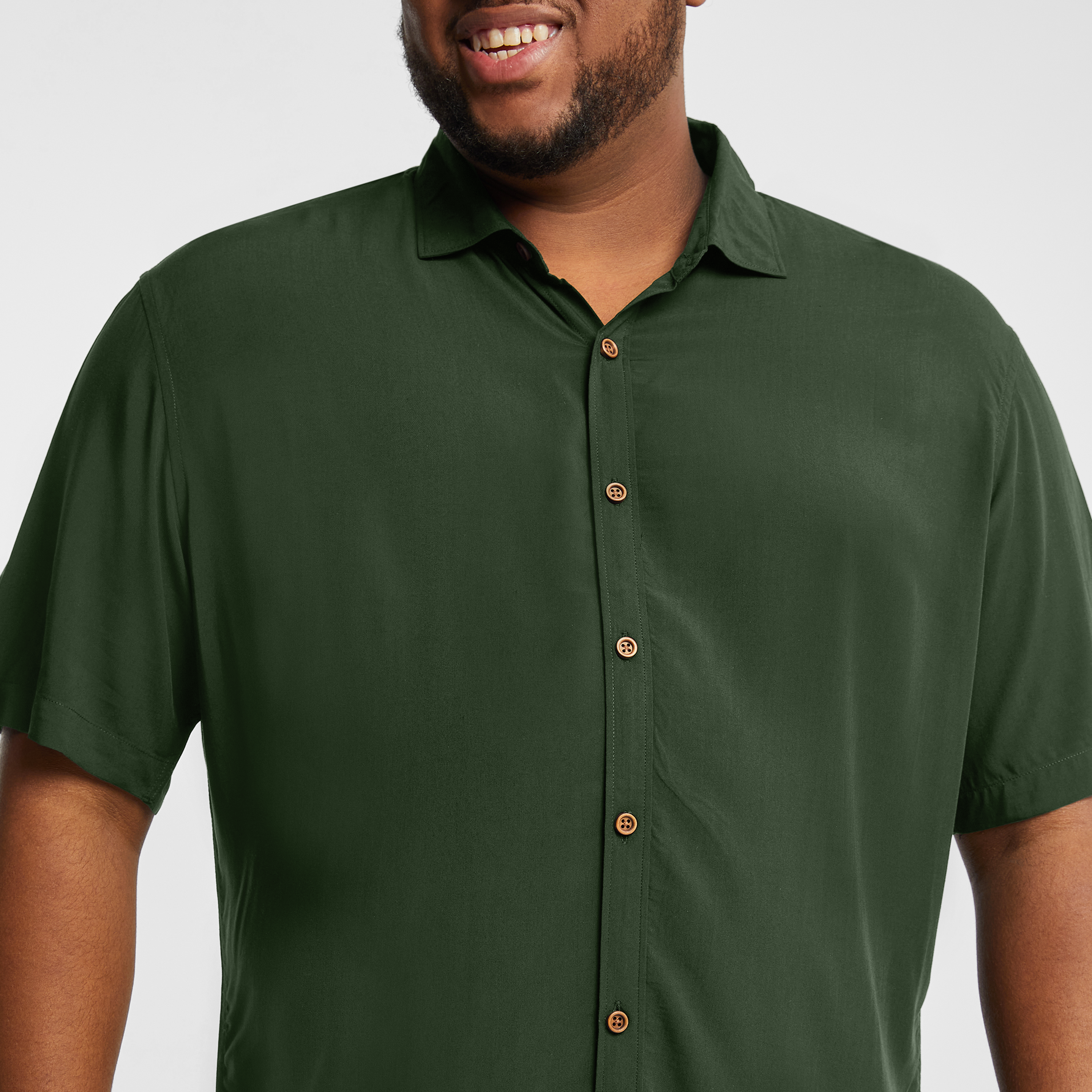 Military Dom Short Sleeve Viscose Shirt