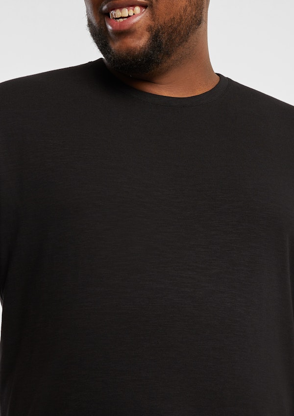 Slub Longline T Shirt