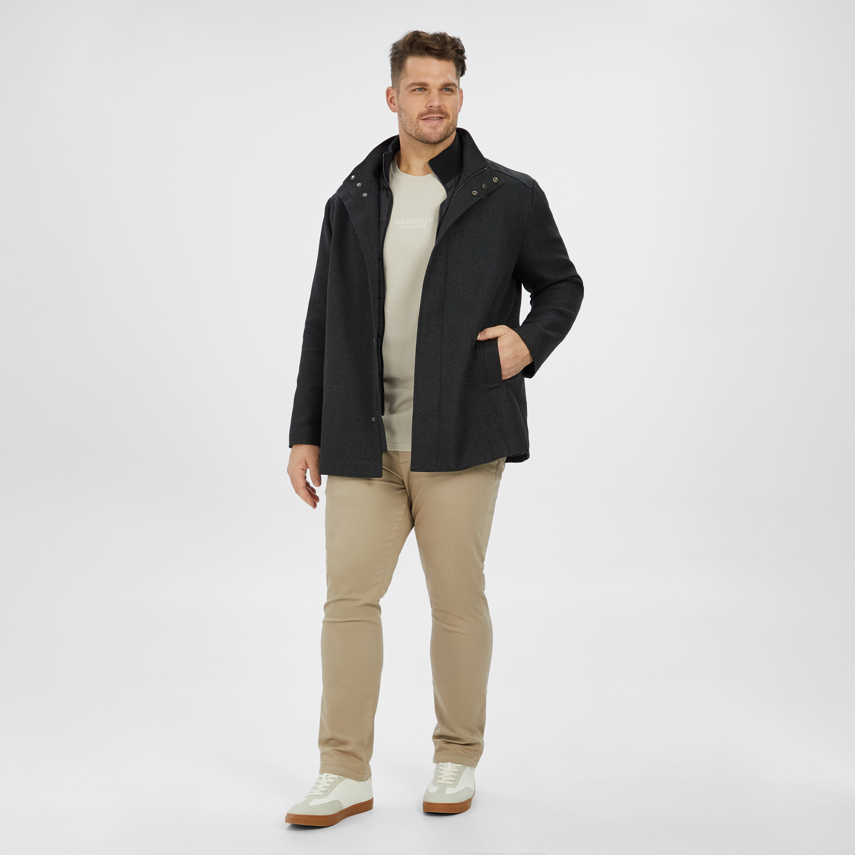 Charcoal Derby Jacket