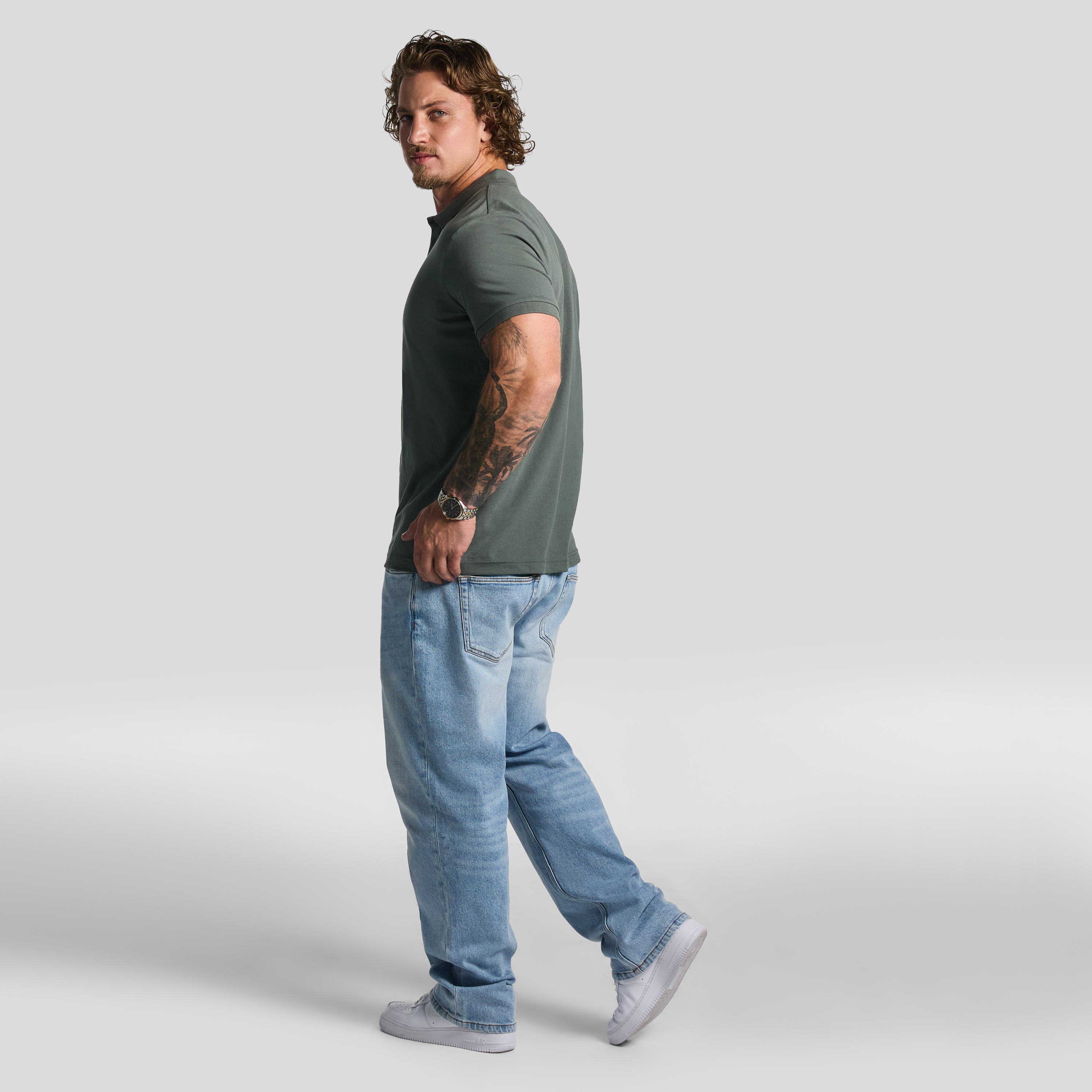 Green Hutchence Polo Shirt