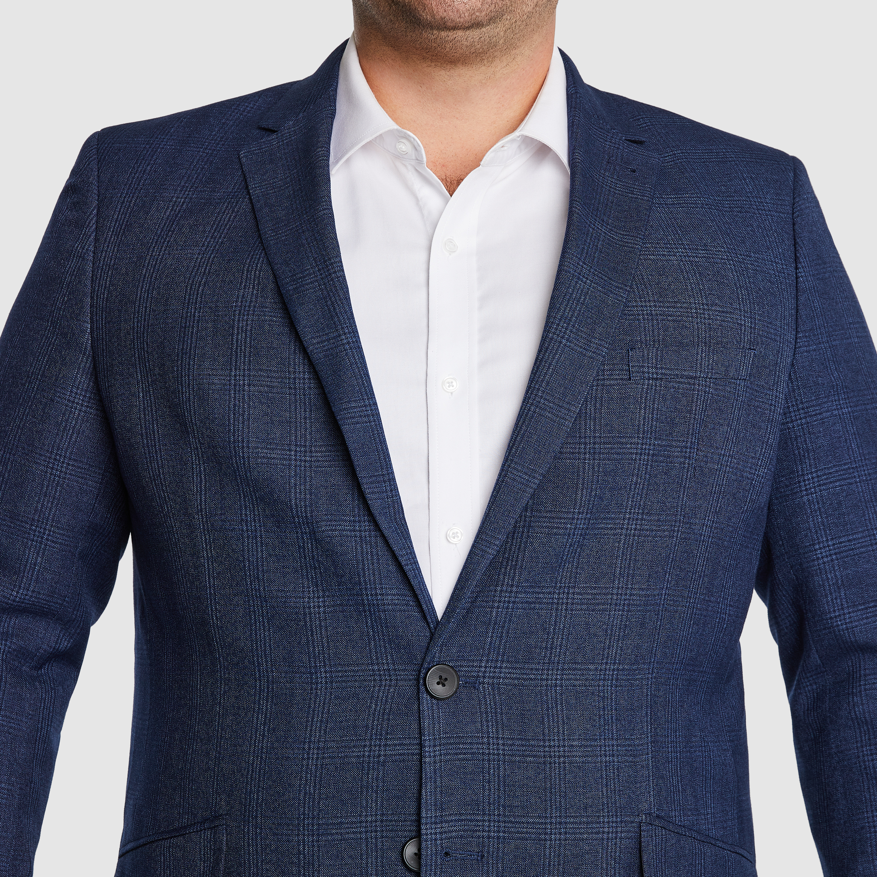 Navy Eton Classic Suit Jacket