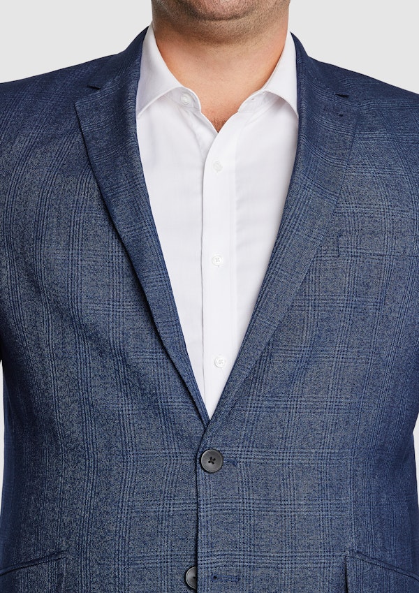 Navy Eton Classic Suit Jacket