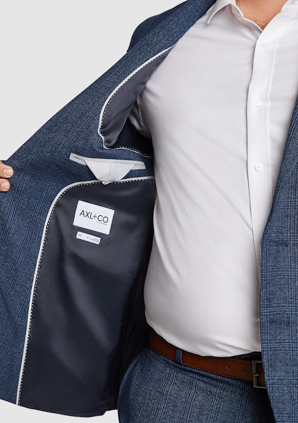 Navy Eton Classic Suit Jacket