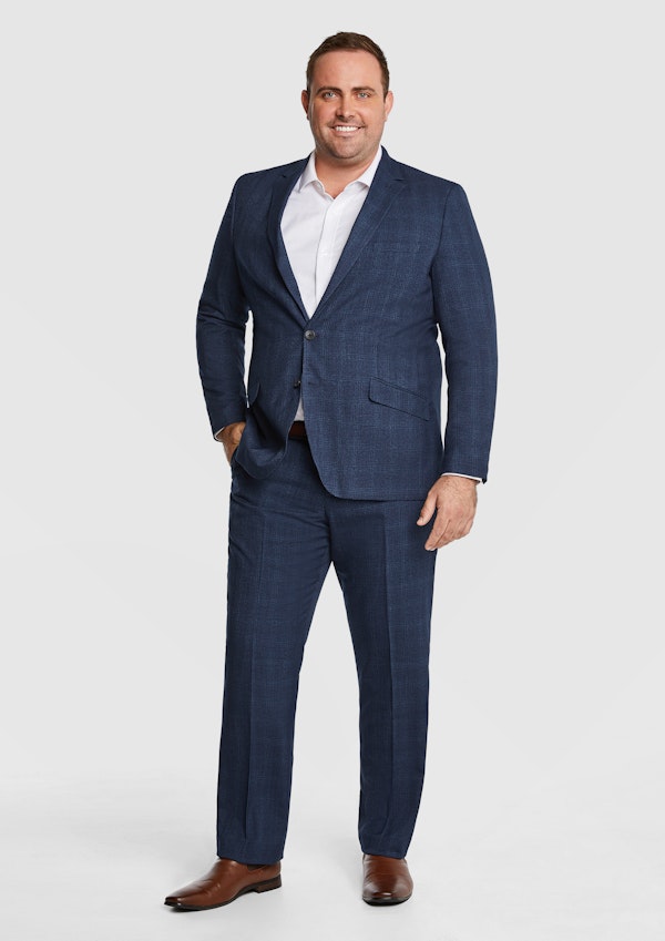 Navy Eton Classic Suit Jacket