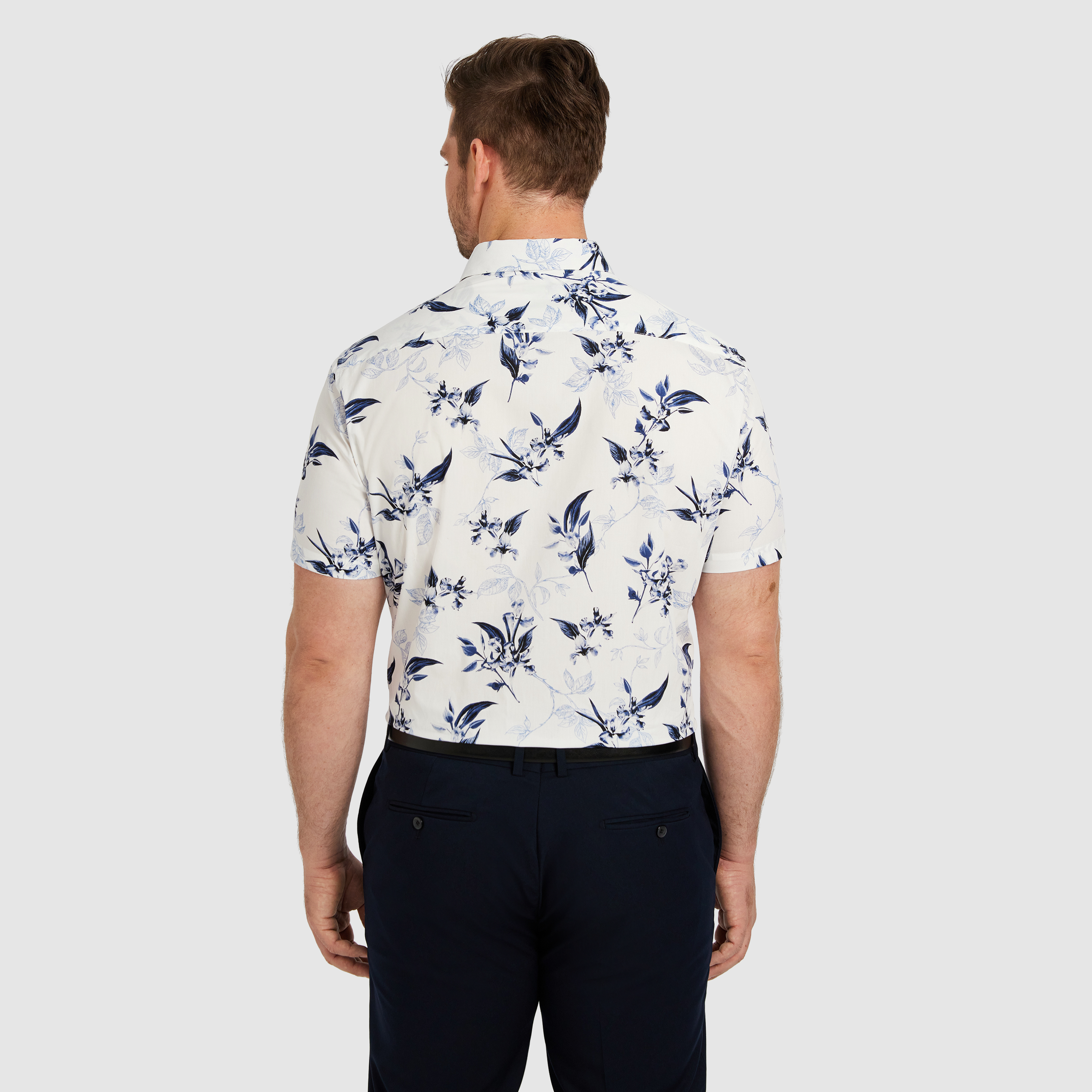 Blue Buckley Floral Shirt