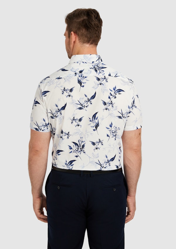 Blue Buckley Floral Shirt