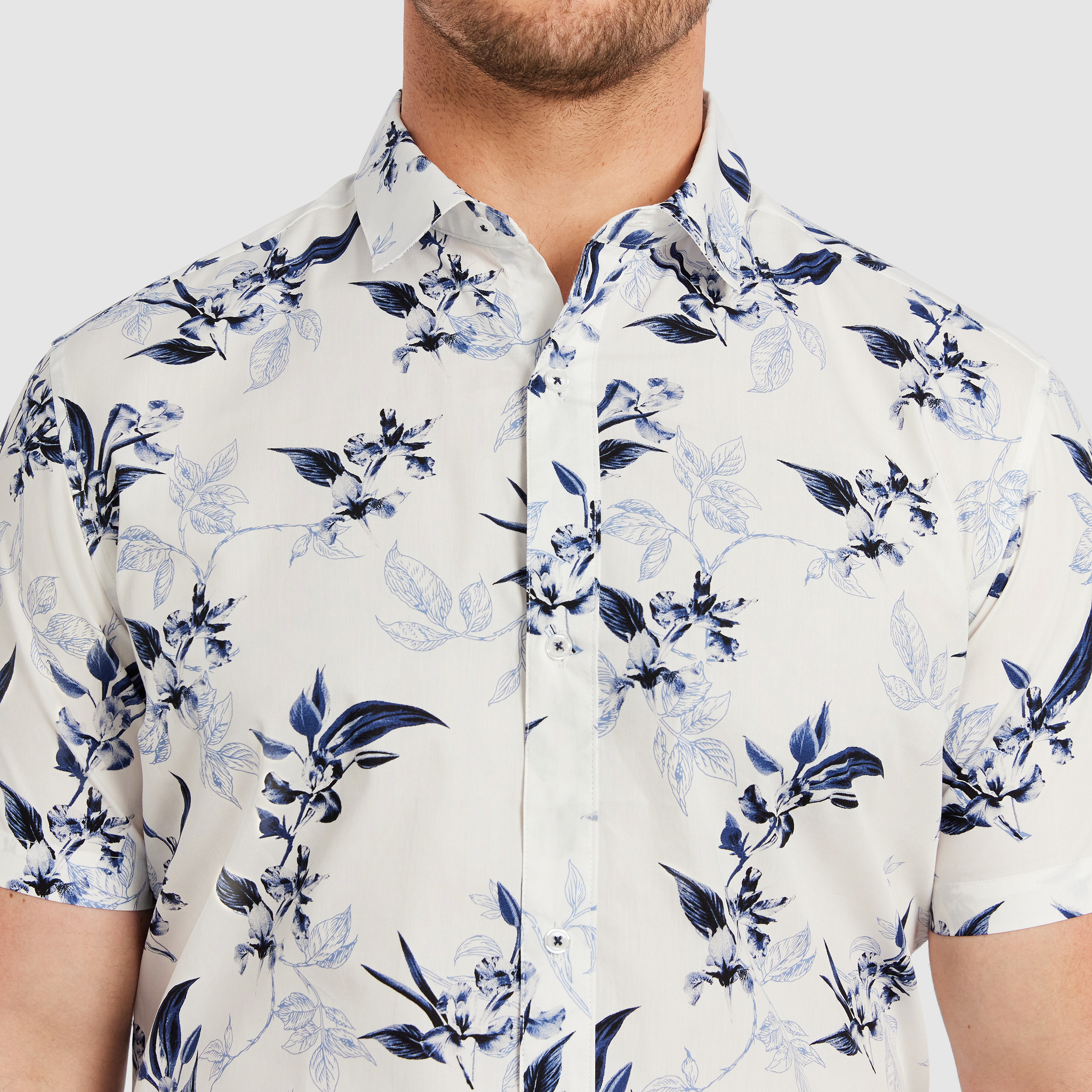 Blue Buckley Floral Shirt