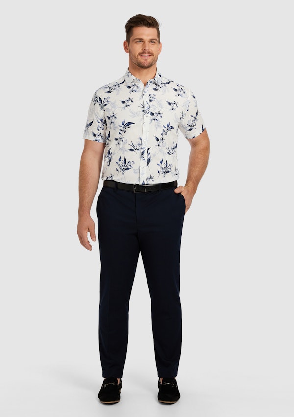 Blue Buckley Floral Shirt